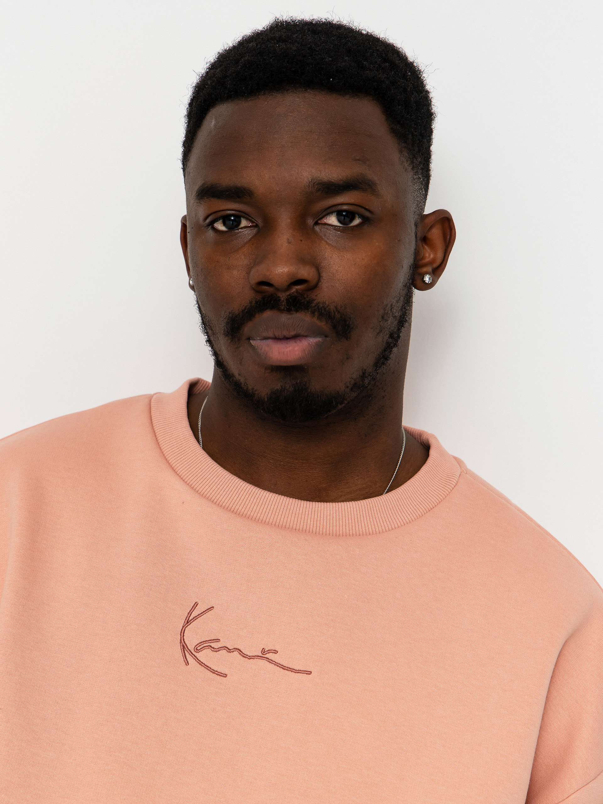 Світшот Karl Kani Small Signature Essential (pink)