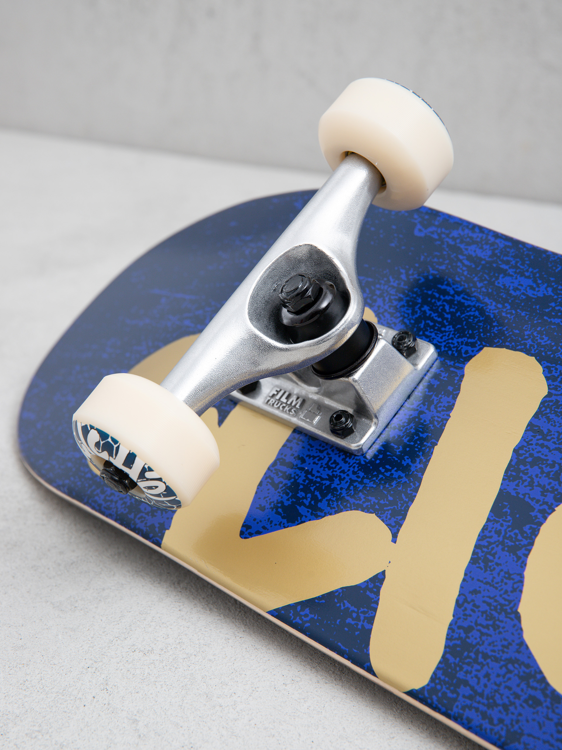 Скейтборд Cliche Handwritten (navy/gold)