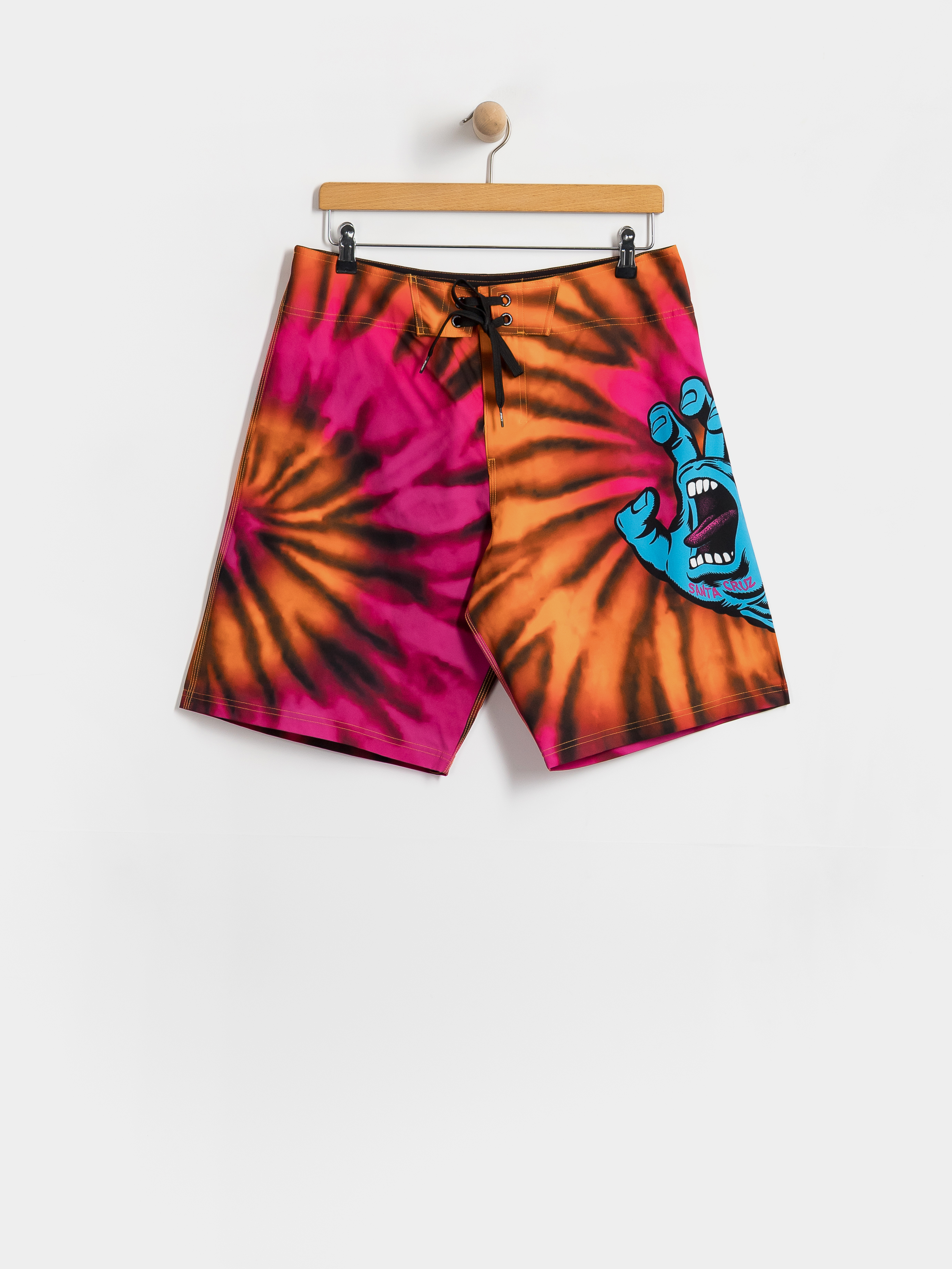 Шорти Santa Cruz Screaming Hand Boardshort (pink/orange tie dye)