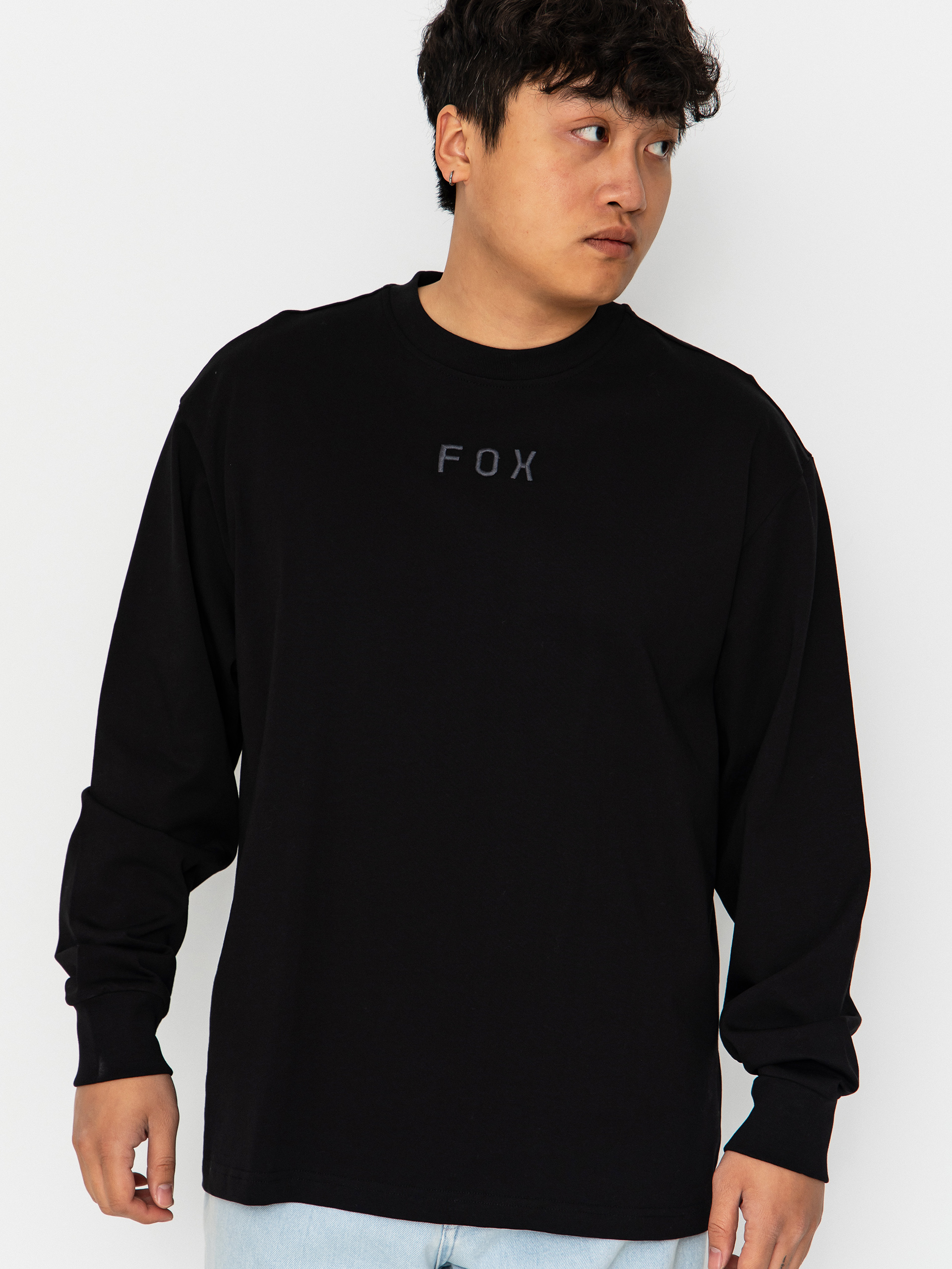 Лонгслів Fox Wordmark Oversized (black)