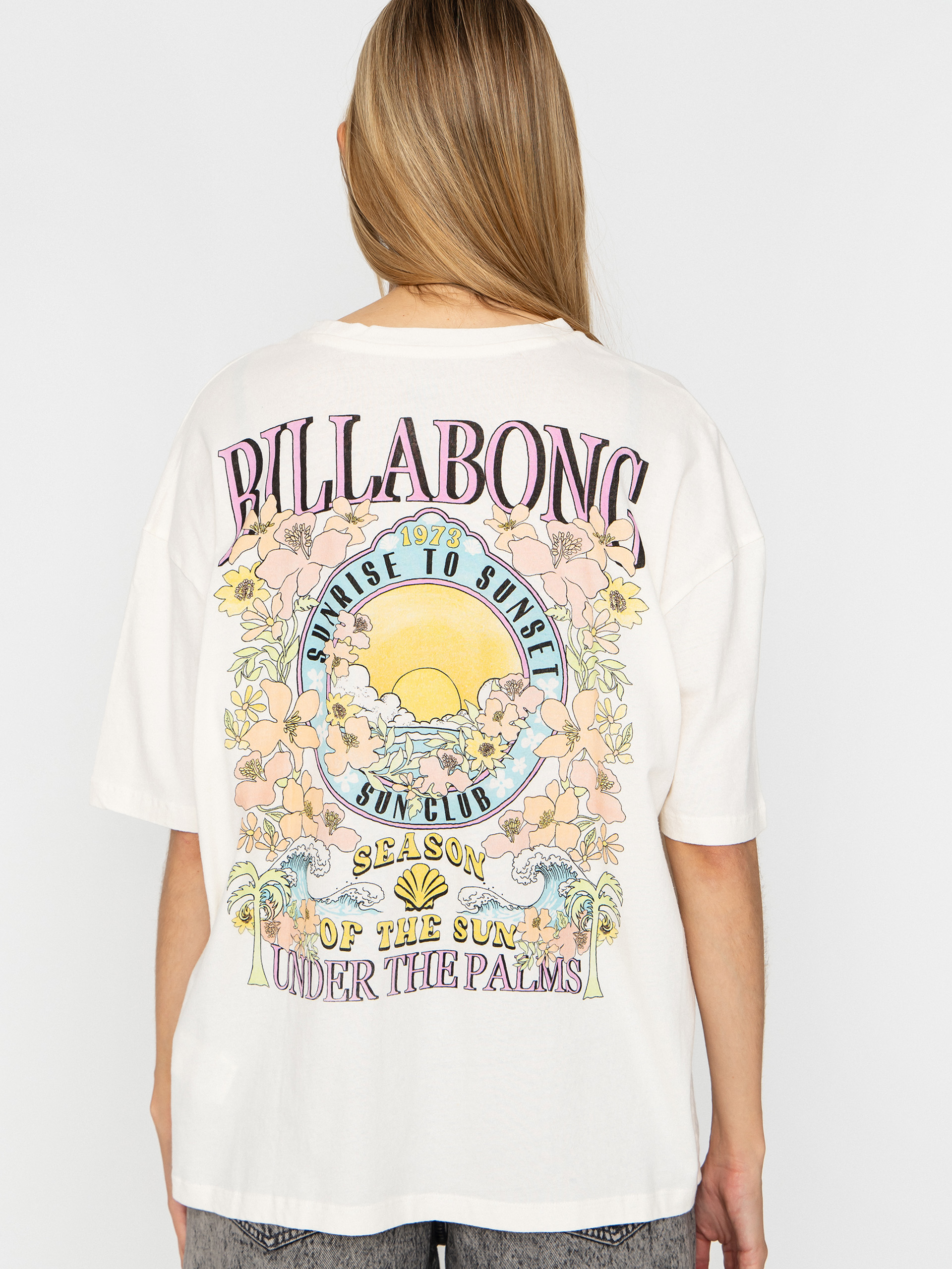 Футболка Billabong Floral Rocker Wmn (salt crystal)