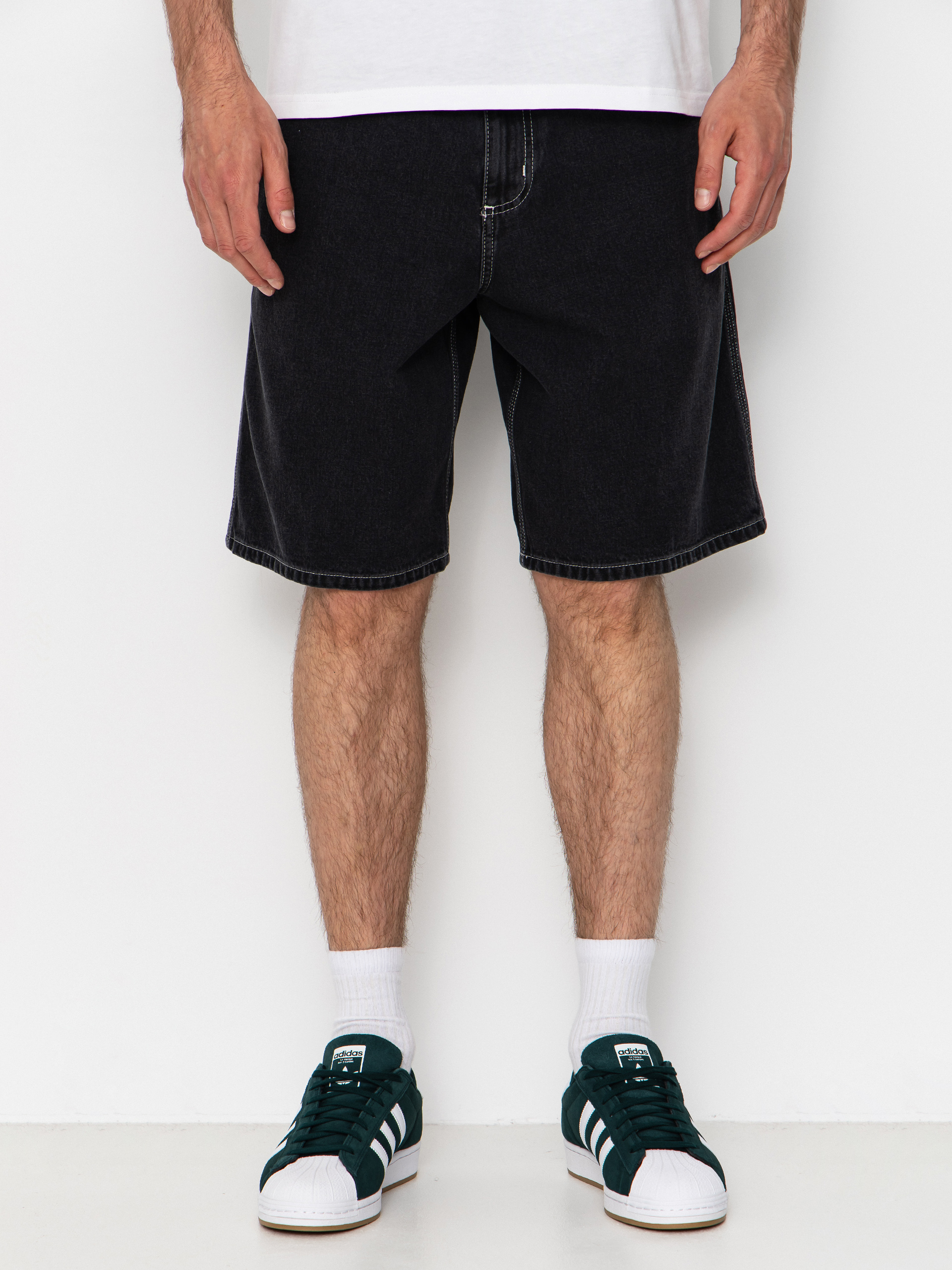 u0428u043eu0440u0442u0438 Carhartt WIP Simple (black heavy stone wash)