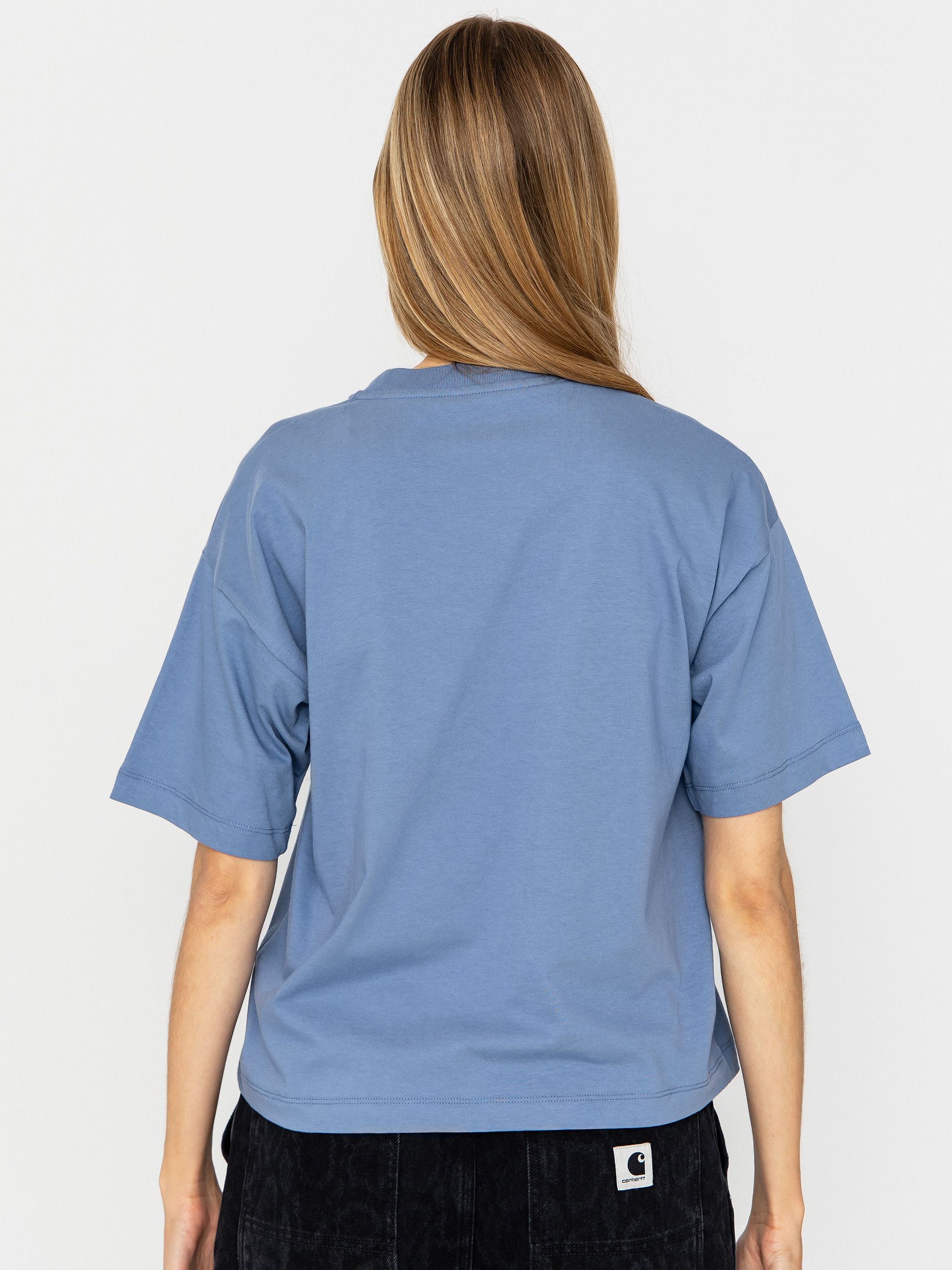 Футболка Carhartt WIP Chester Wmn (gentle blue)