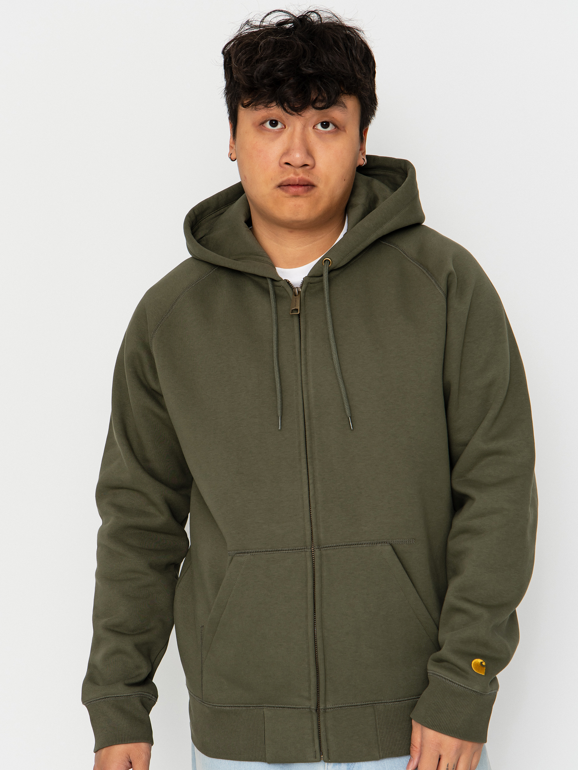 Худі Carhartt WIP Chase ZHD (leaf/gold)