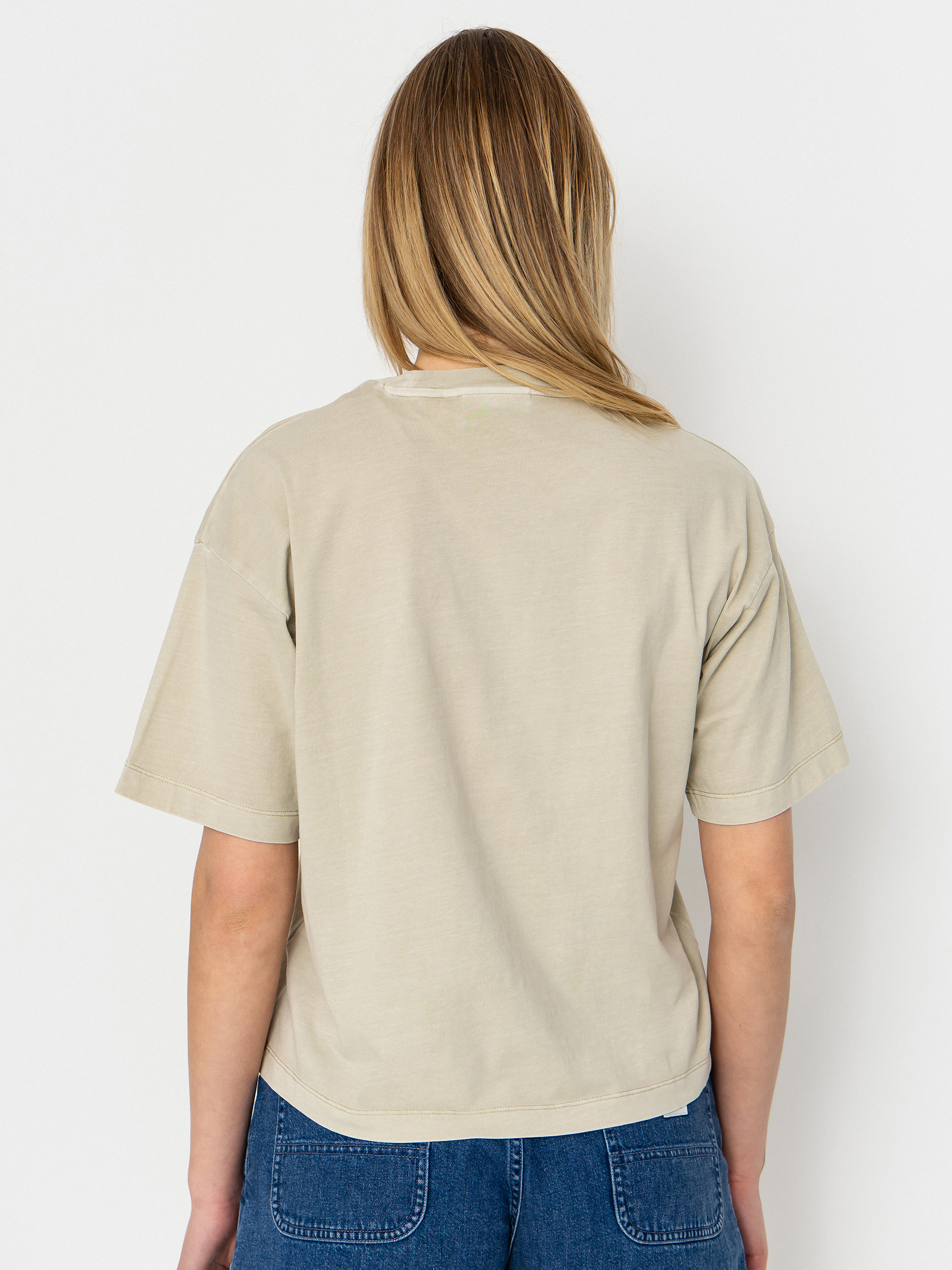 Футболка Carhartt WIP Nelson Wmn (stone)