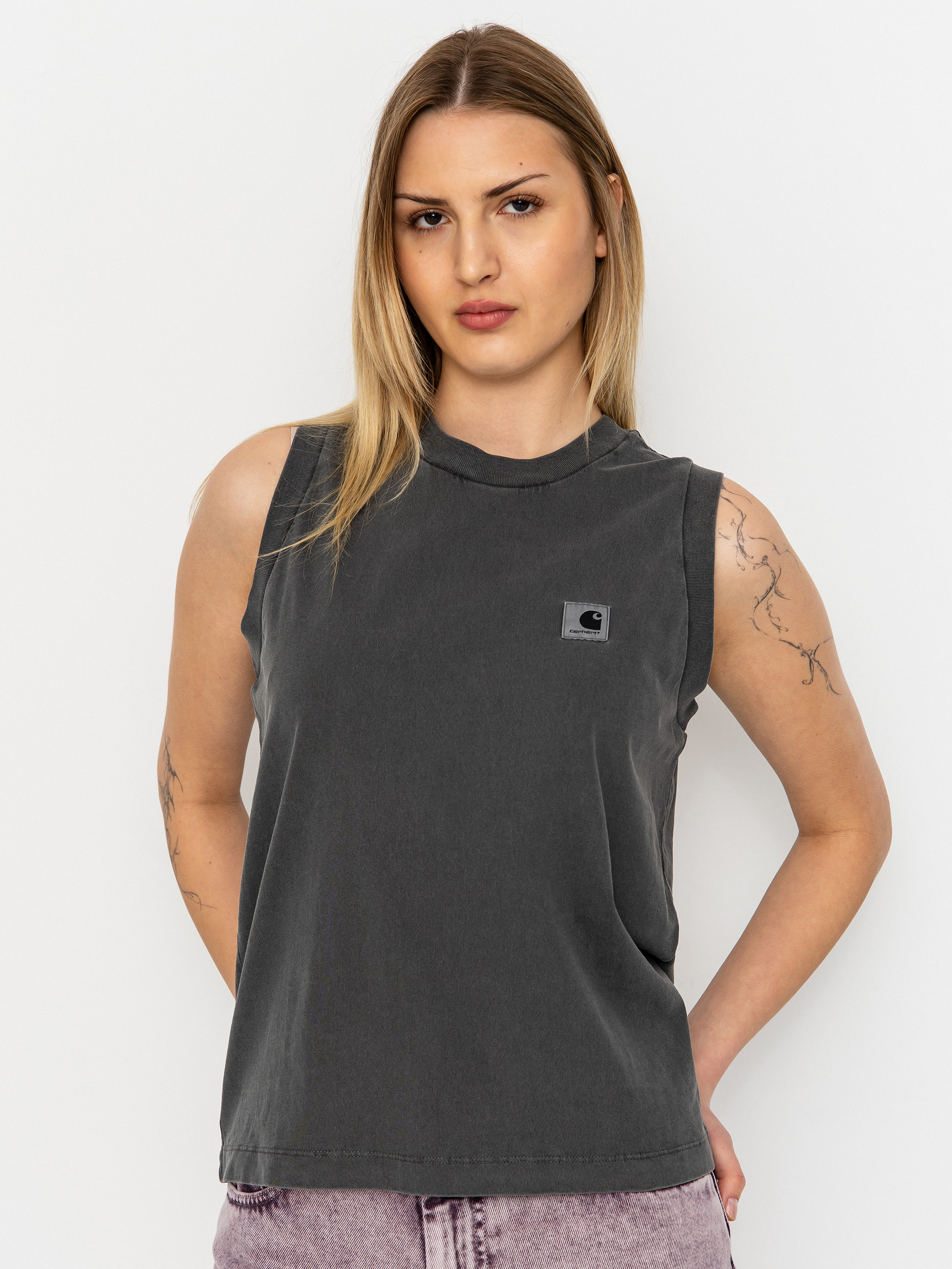  Футболка Carhartt WIP Nelson Wmn (black)