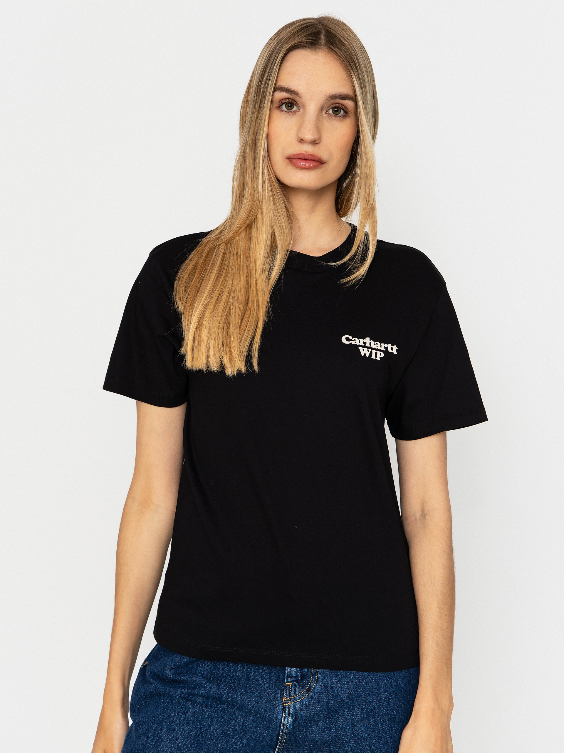 Футболка Carhartt WIP Spoiled Wmn (black)