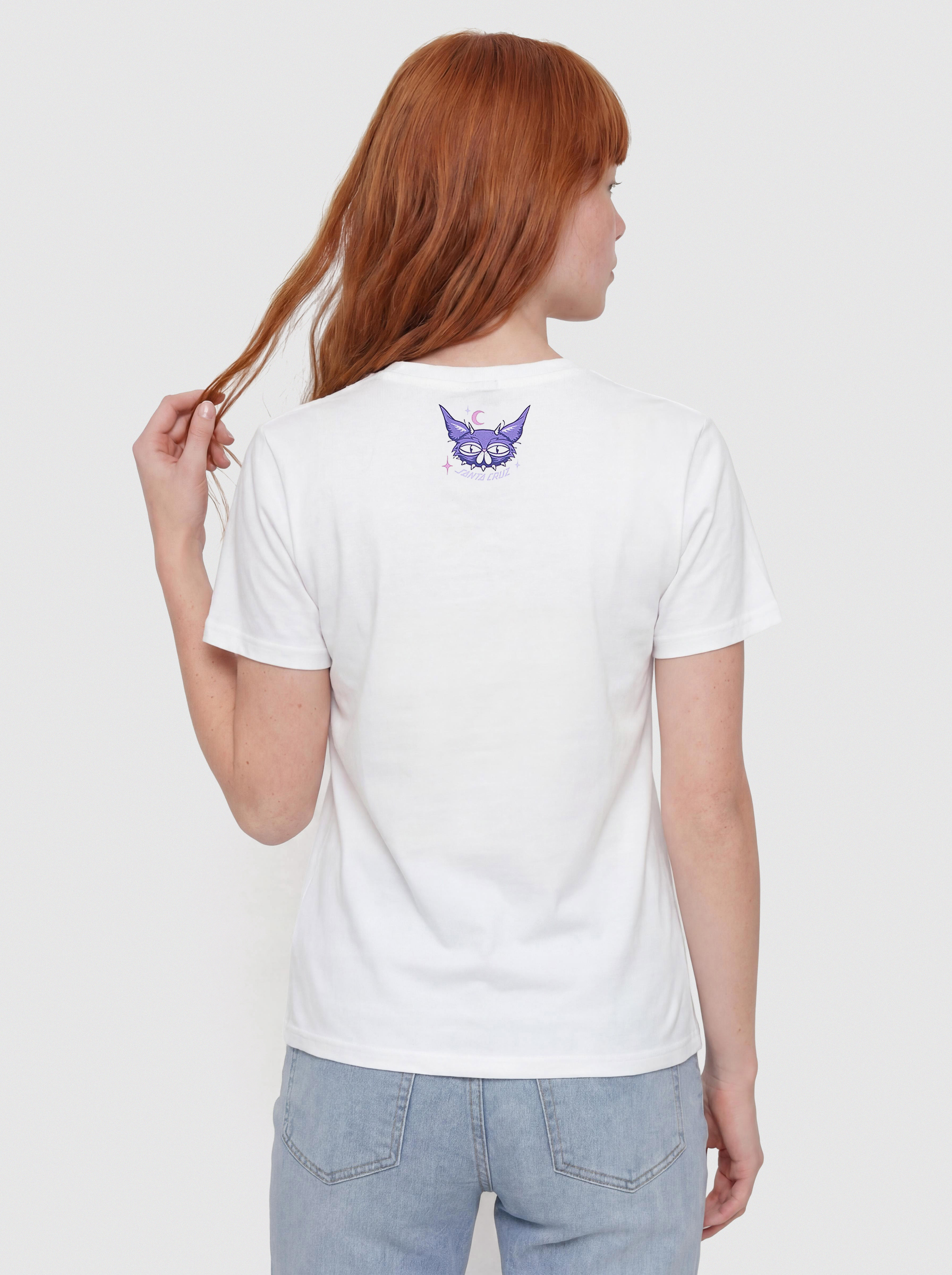 Футболка Santa Cruz Night Critter Front Wmn (white)