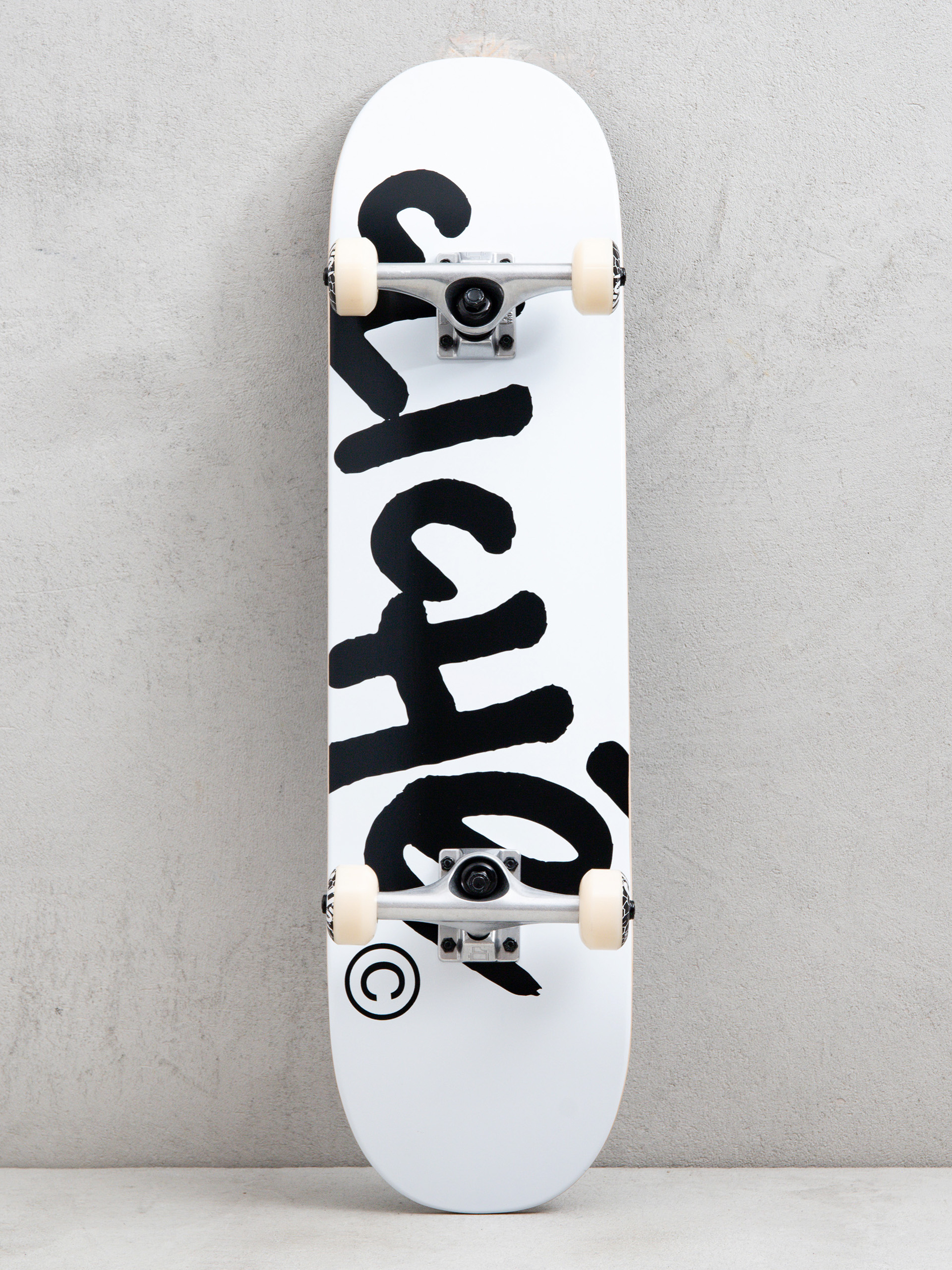 Скейтборд Cliche Handwritten (white/black)