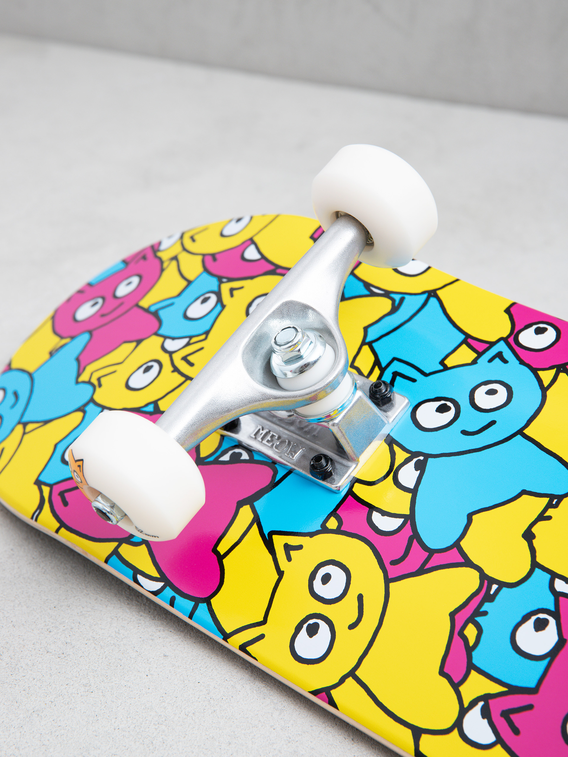 Скейтборд Meow Skateboards Sticker Pile (cmyk multi)