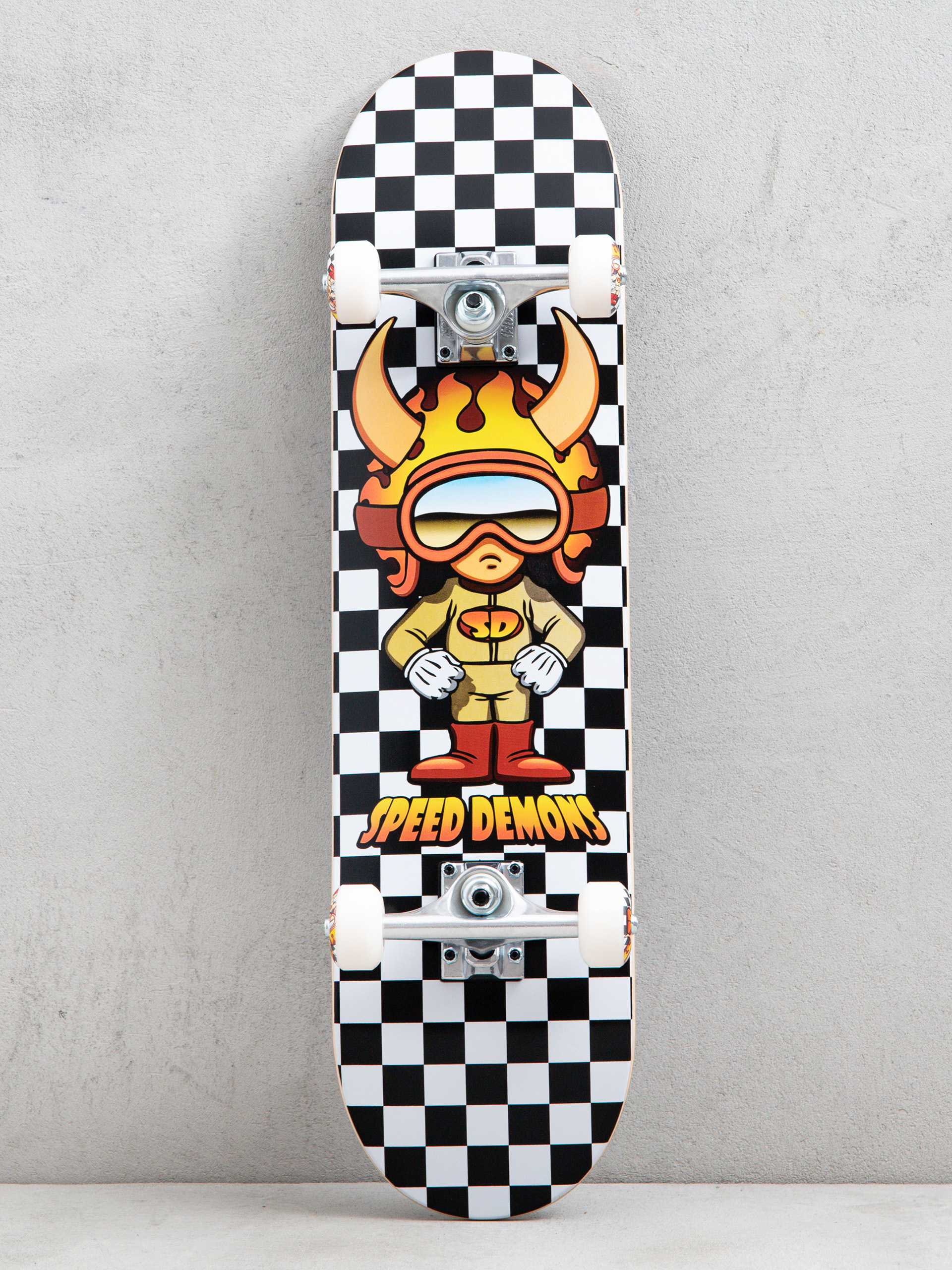Скейтборд Speed Demons Hot Shot (black/white checks)