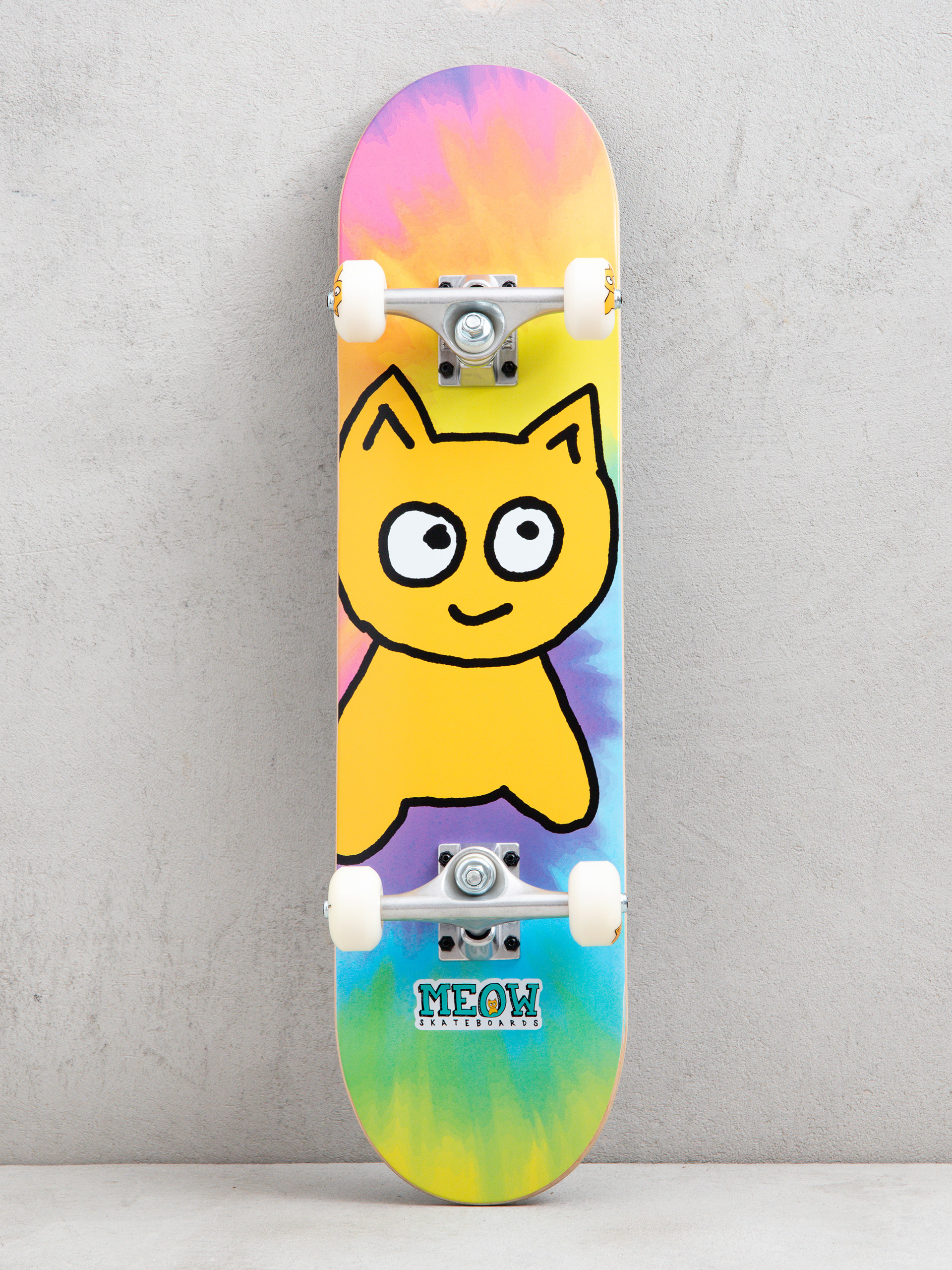Скейтборд Meow Skateboards Big Cat Soft Top (tie dye)