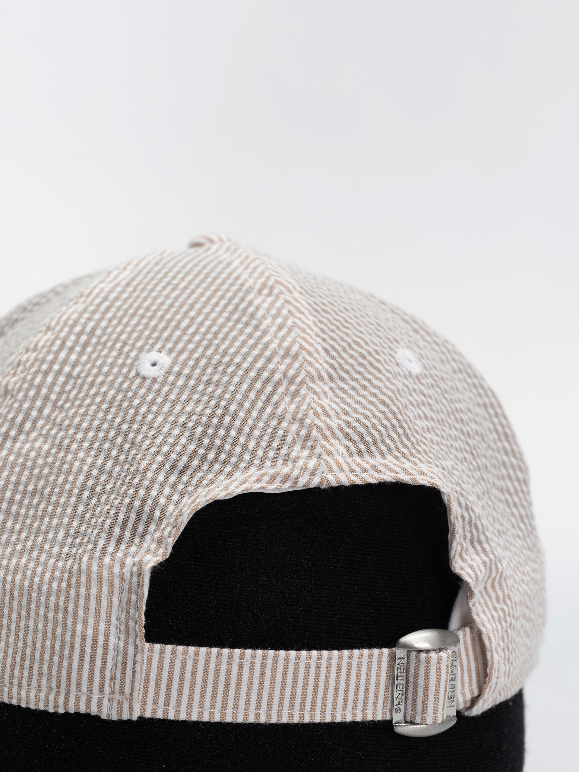 Кепка New Era Seersucker 9Twenty Athletics (stone/white)