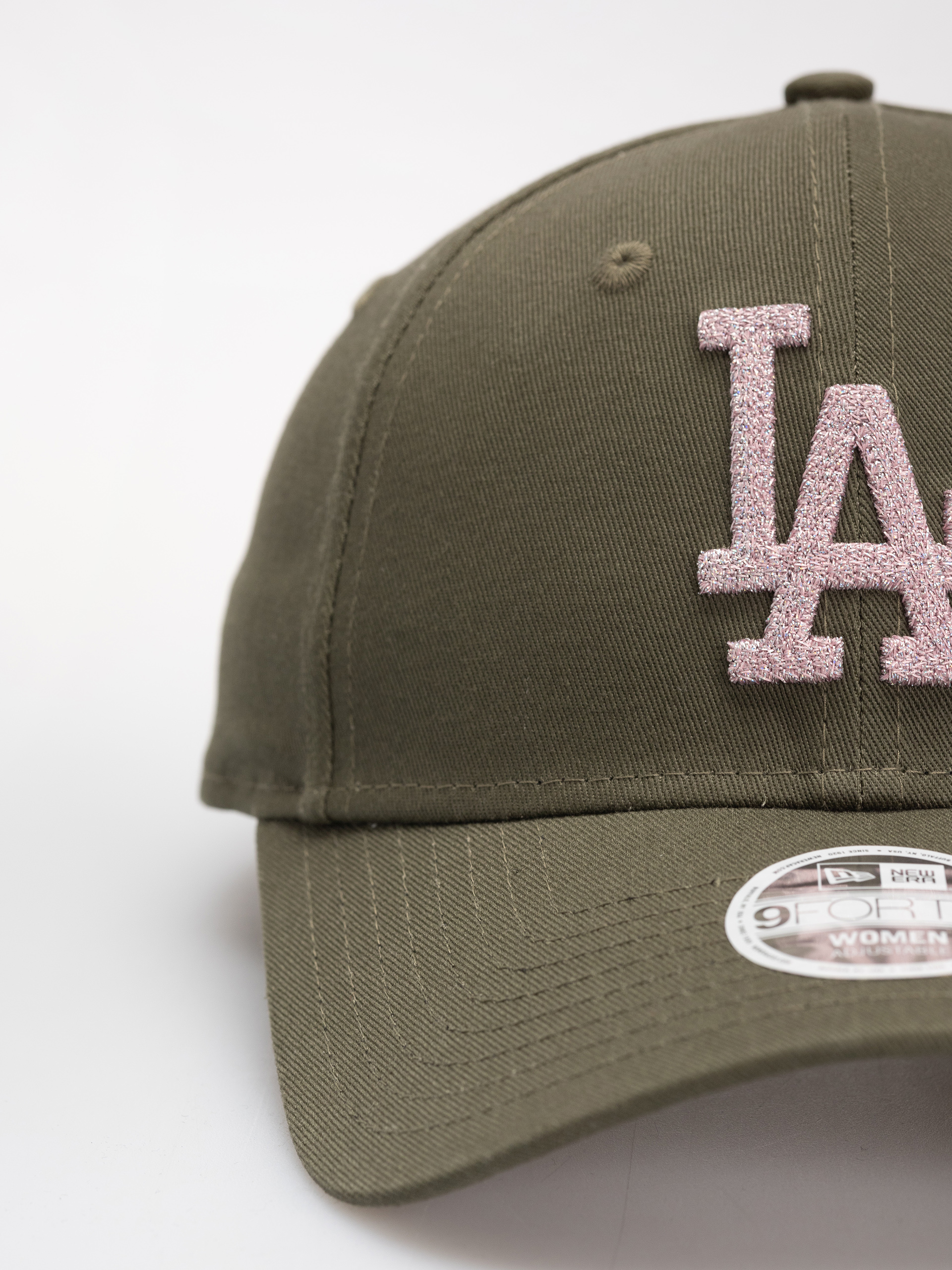 Кепка New Era Metallic 9Forty Los Angeles Dodgers Wmn (olive)