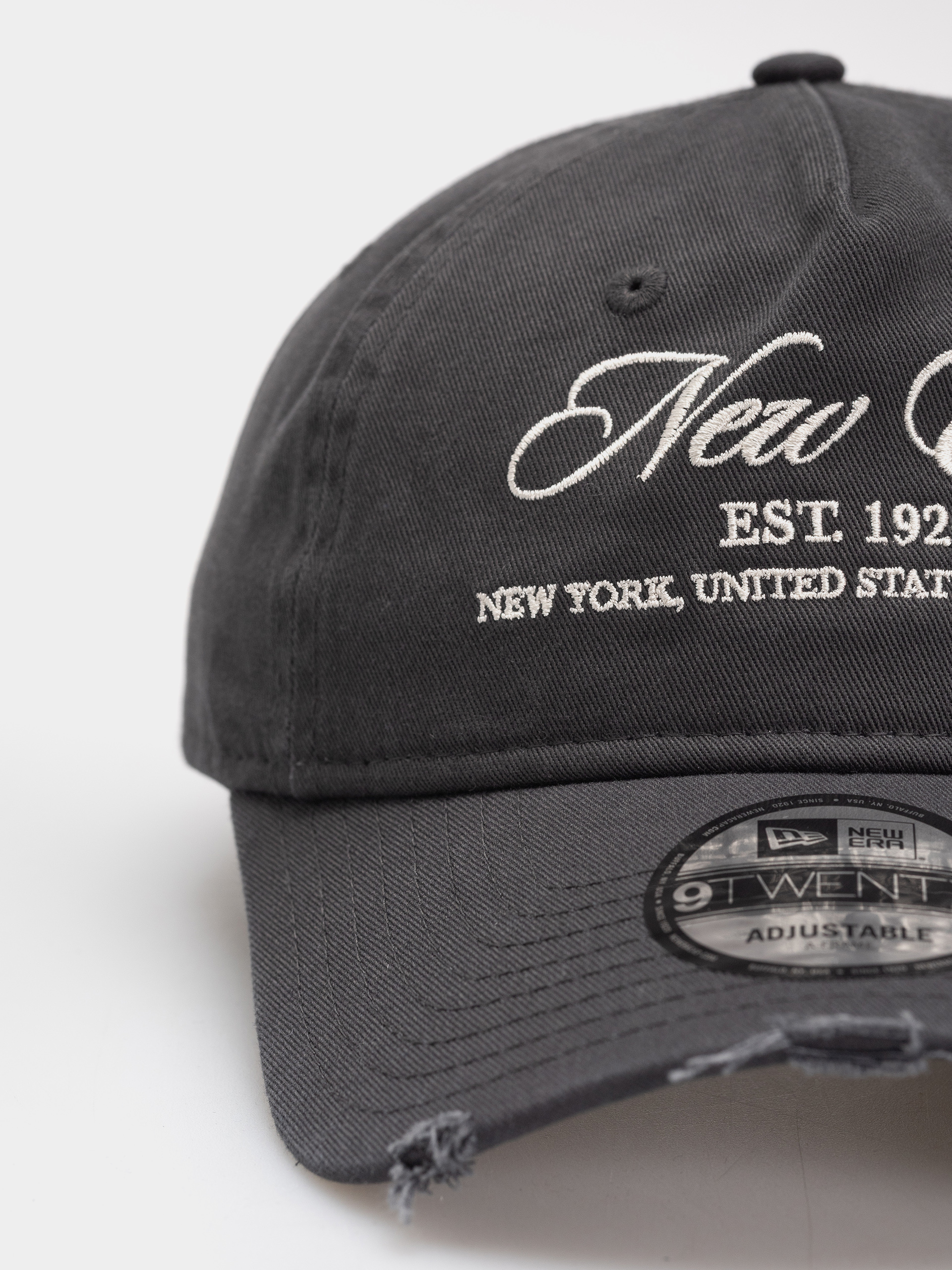 Кепка New Era Wash Distress 9Twenty (black)