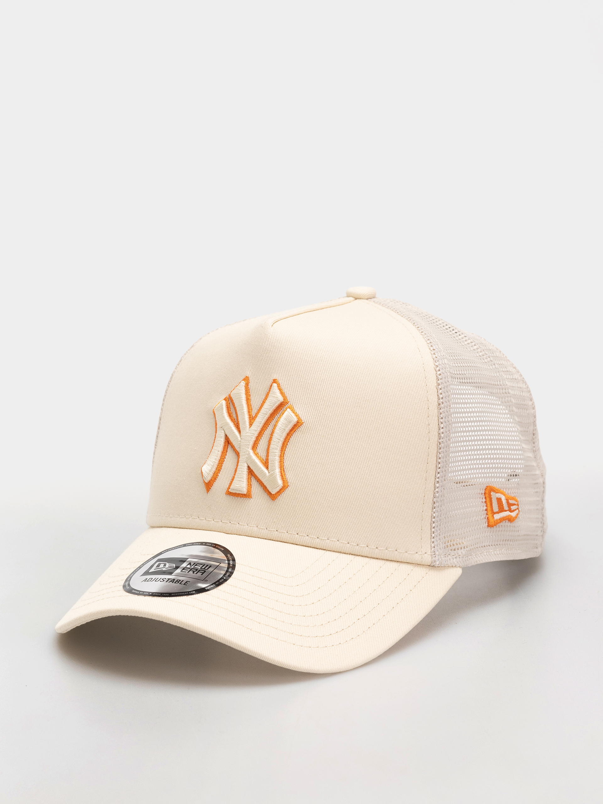 u041au0435u043fu043au0430 New Era Outline Trucker New York Yankees (light cream)