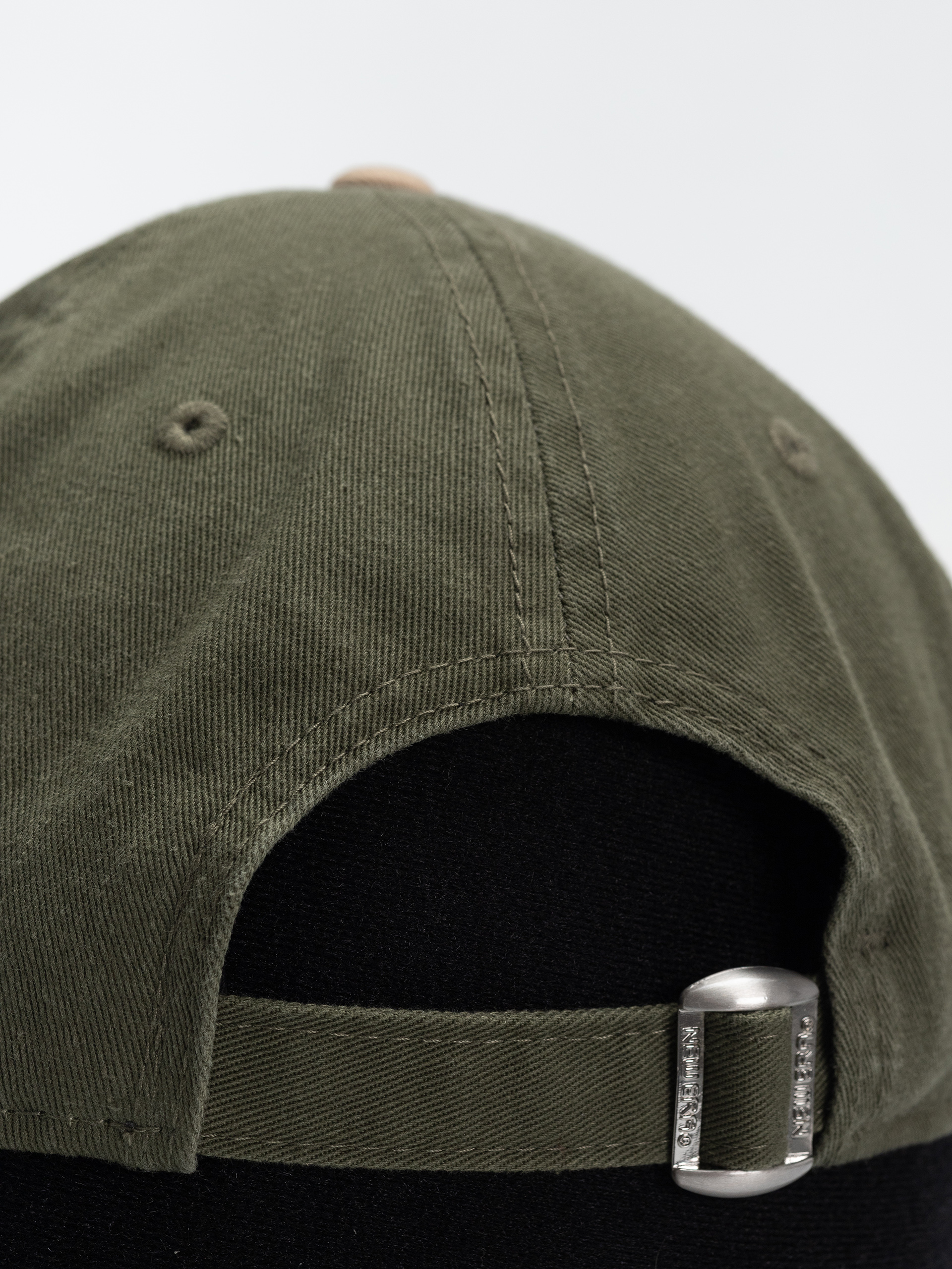 Кепка New Era Mini Washed Contrast 9Twenty Athletics (olive/camel)
