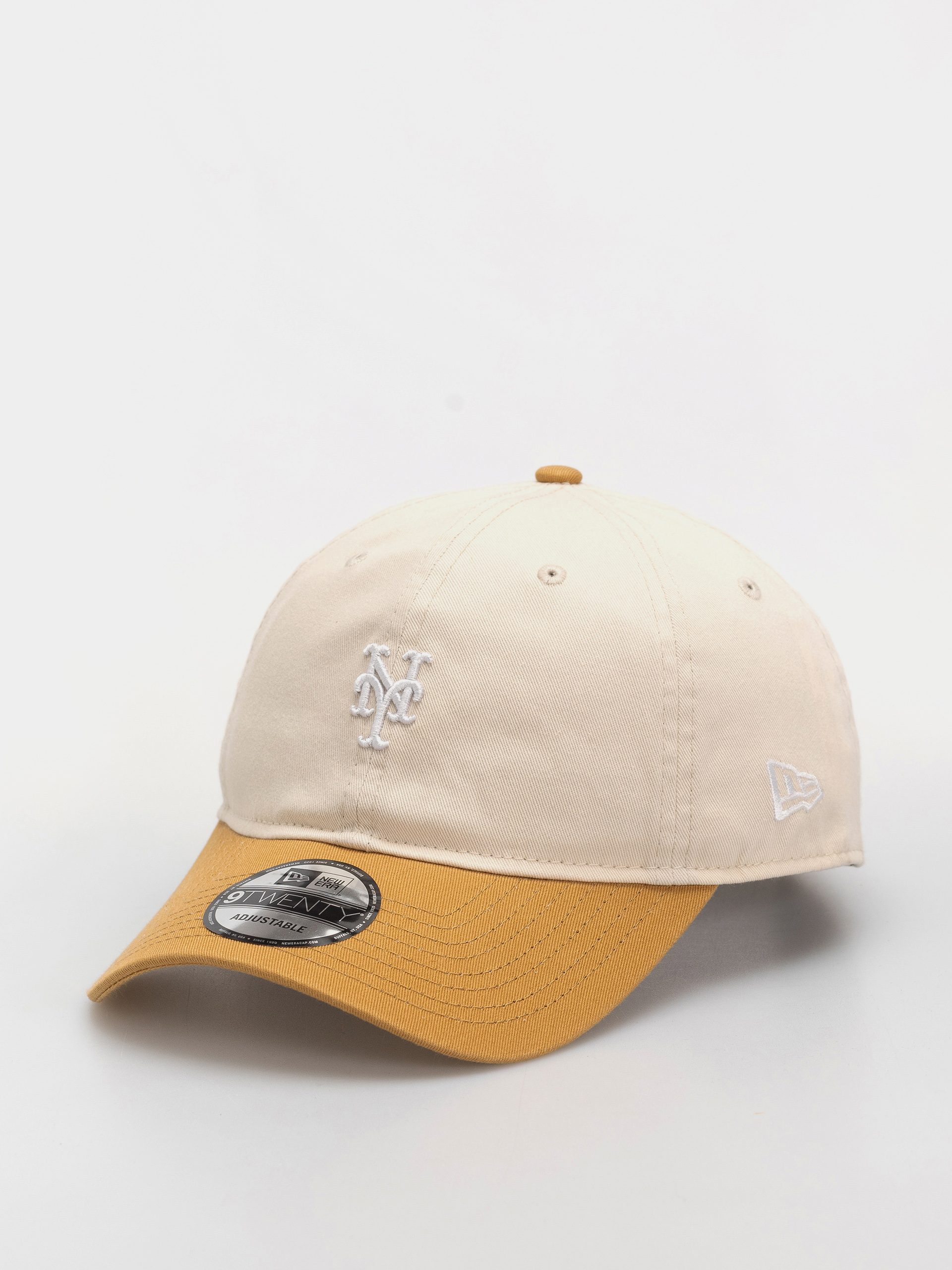 Кепка New Era Mini Washed Contrast 9Twenty Mets (light cream/brown)
