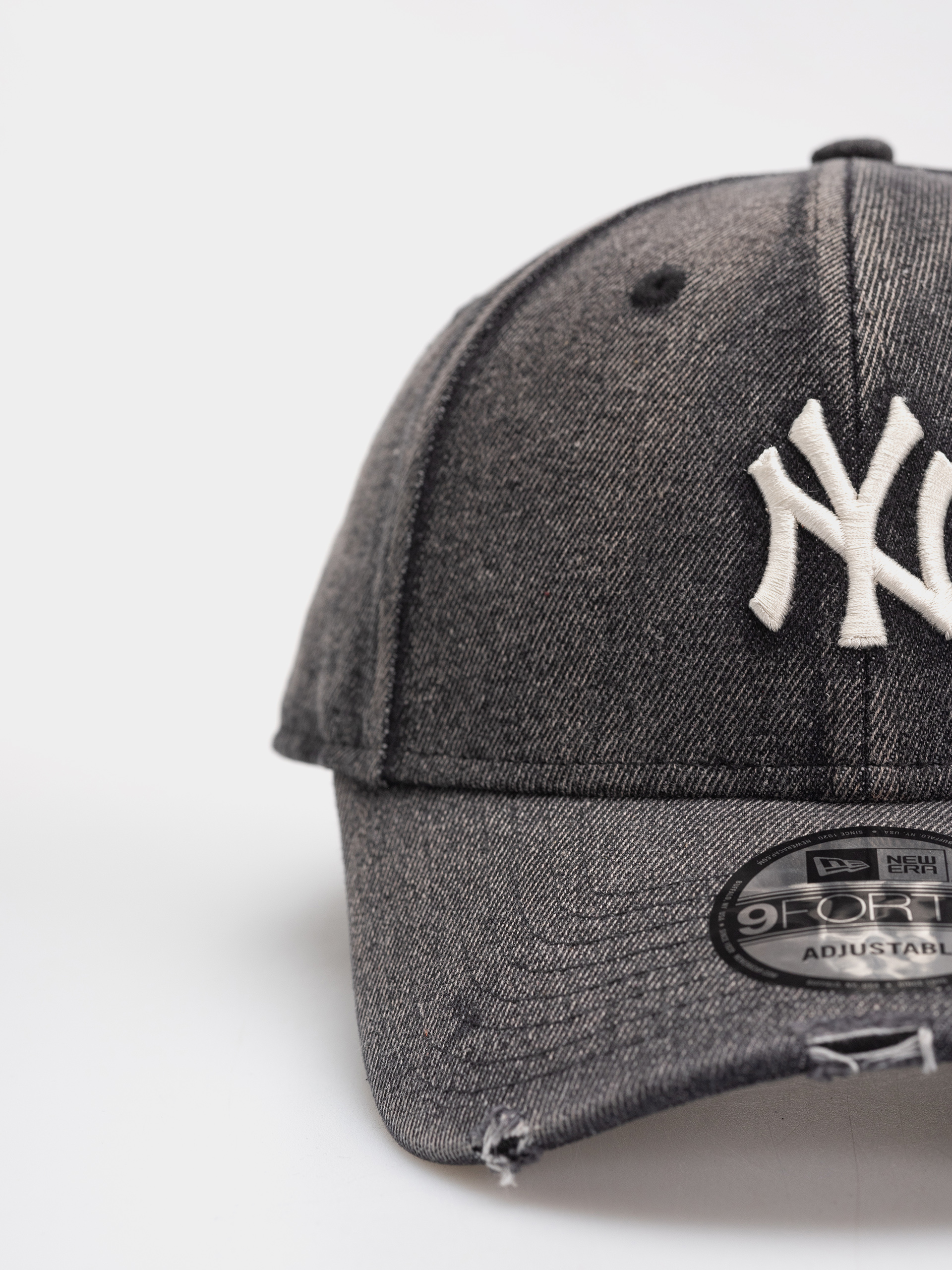 Кепка New Era Acid Wash Denim 9Forty New York Yankees (black)