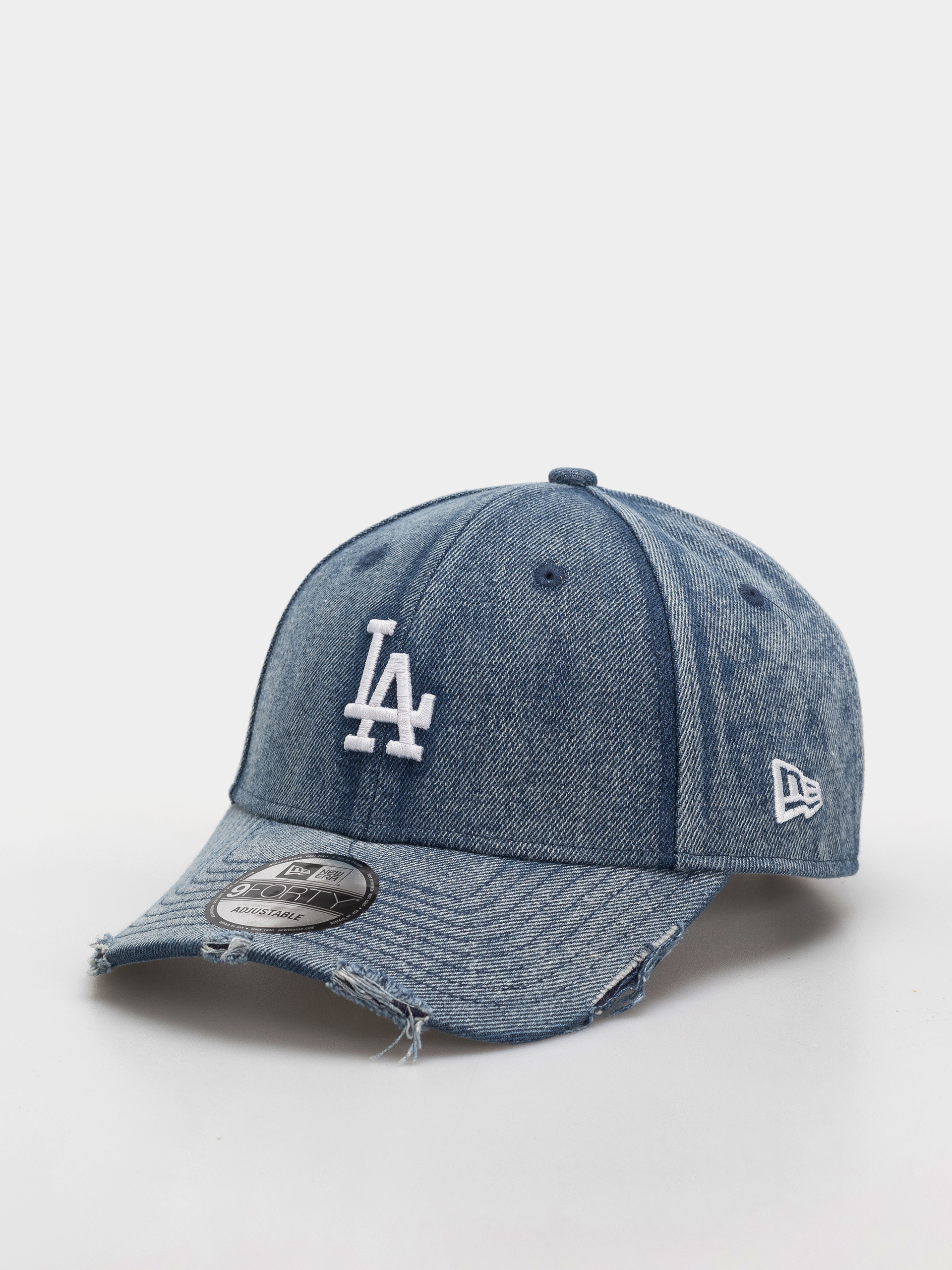 Кепка New Era Acid Wash Denim 9Forty Los Angeles Dodgers (blue)