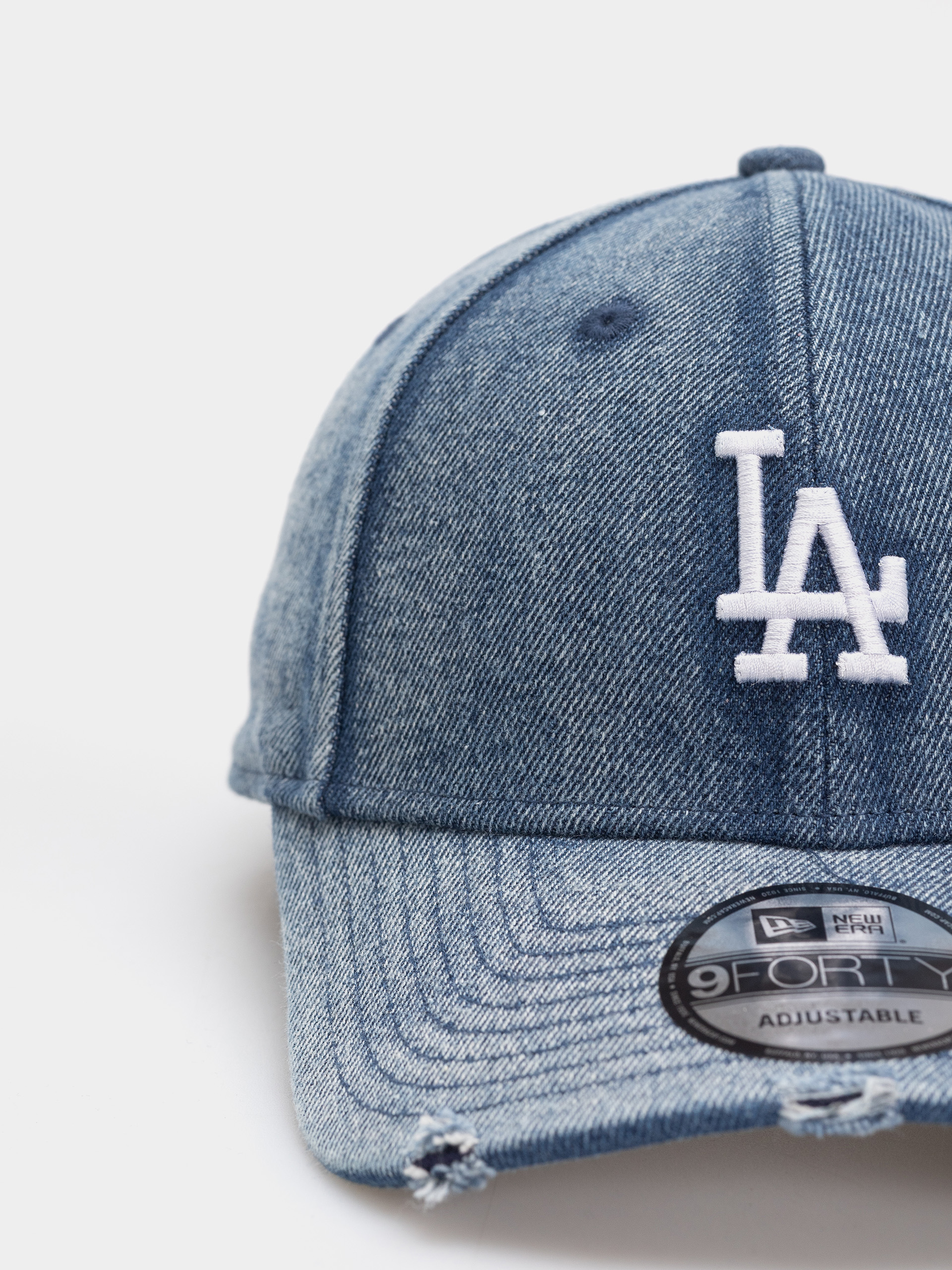 Кепка New Era Acid Wash Denim 9Forty Los Angeles Dodgers (blue)