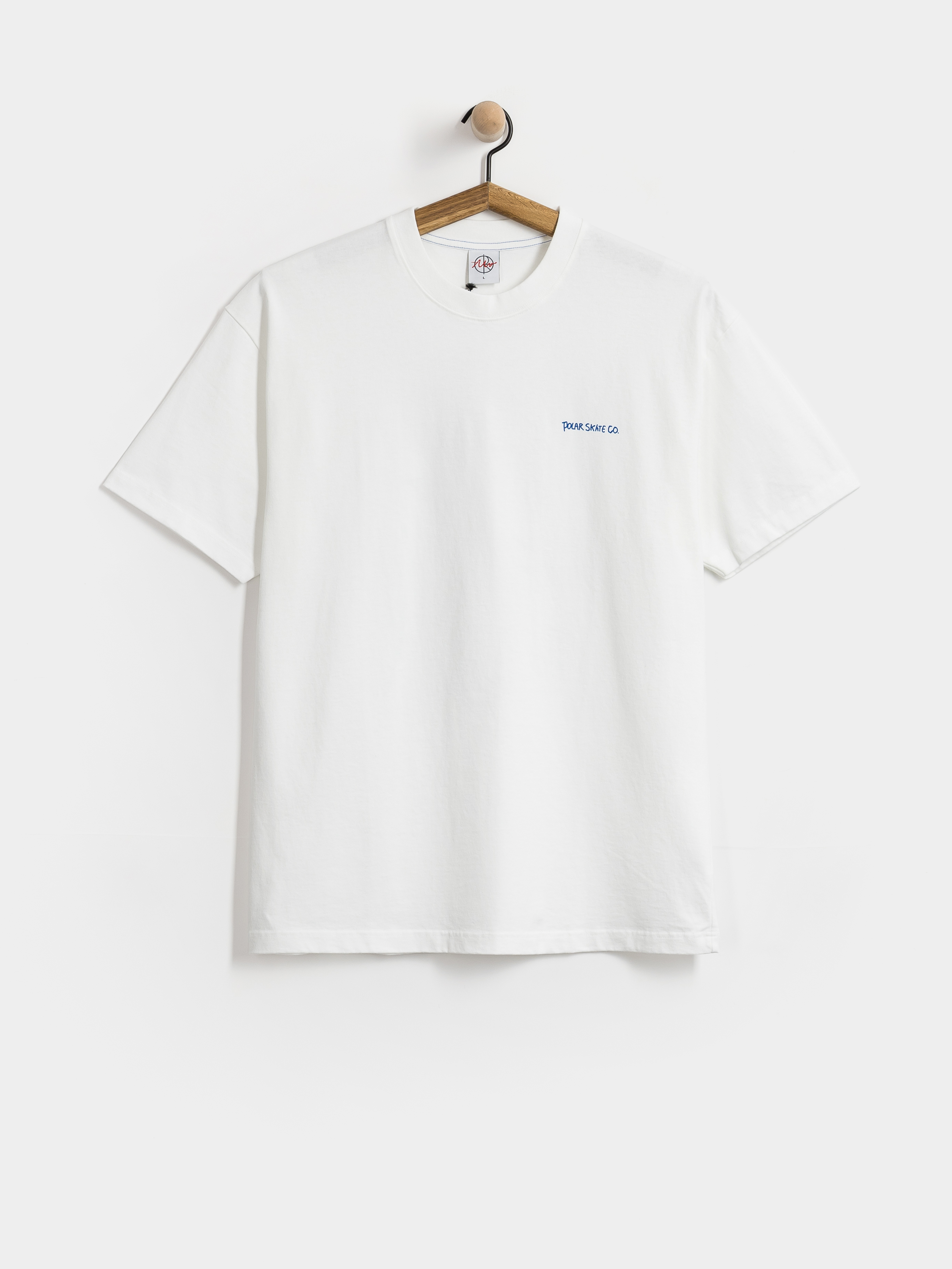 Футболка Polar Skate Contrast Doodle (white/ultramarine)