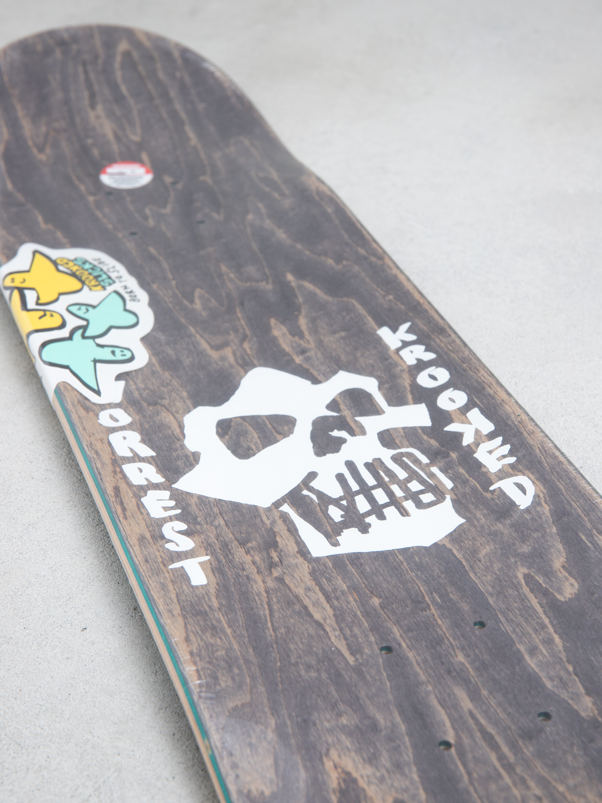 Декa Krooked Worrest Skulls And Bolts Slick 