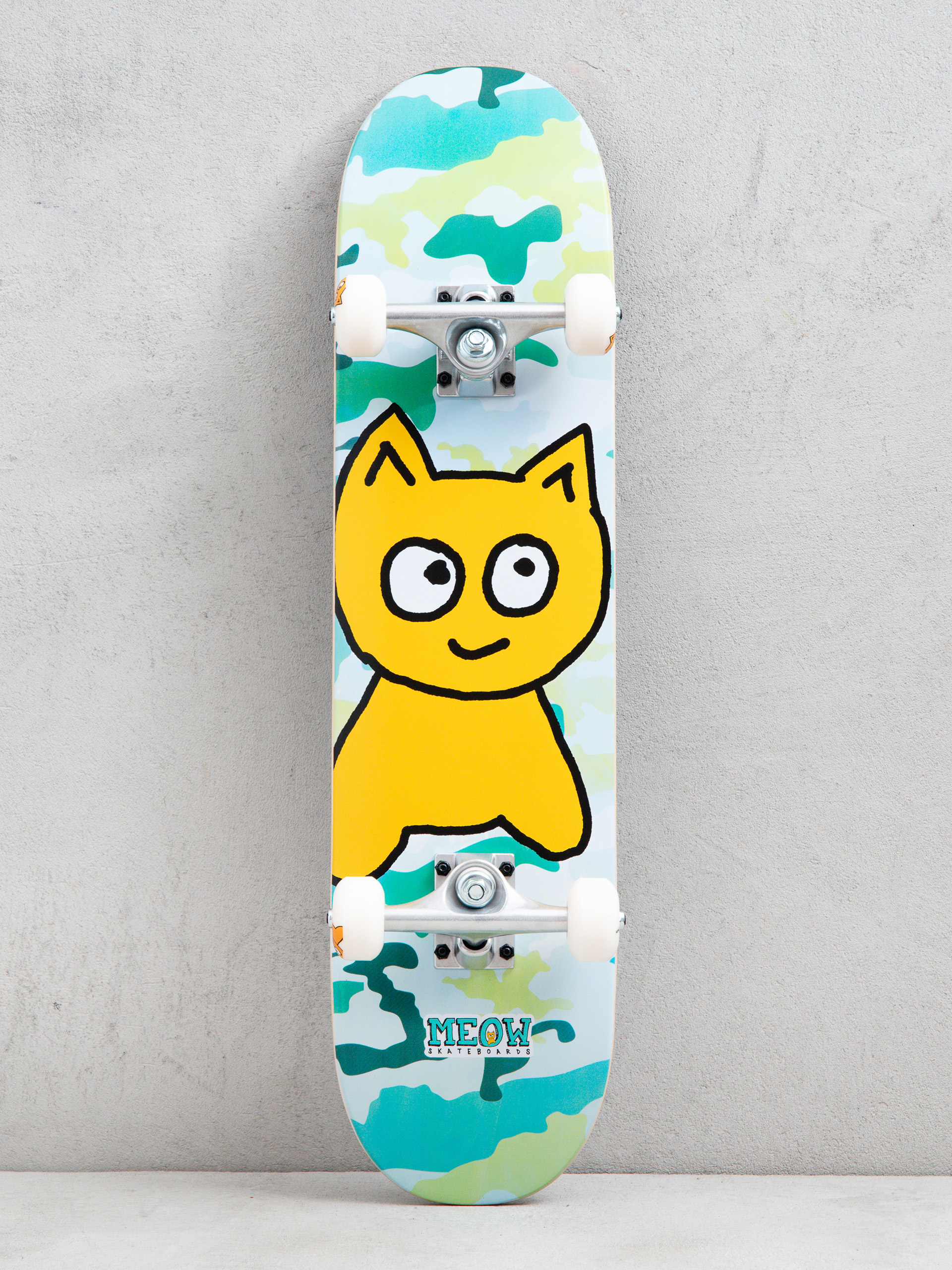 Скейтборд Meow Skateboards Big Cat (camo green)