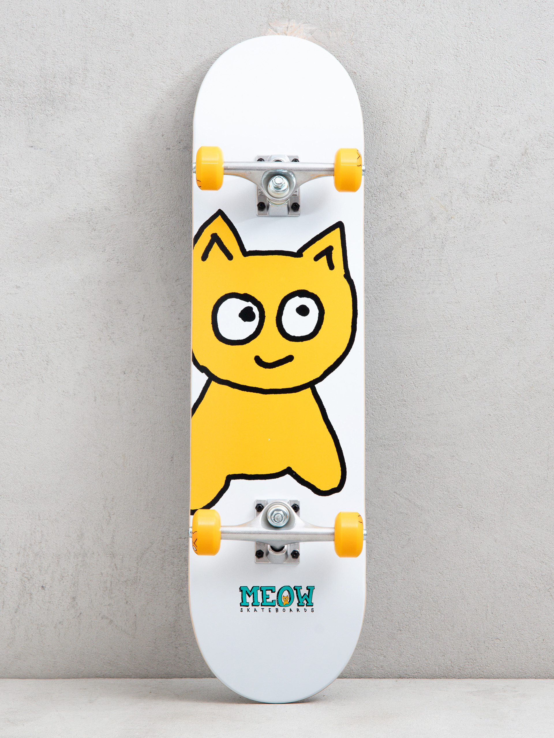 u0421u043au0435u0439u0442u0431u043eu0440u0434 Meow Skateboards Big Cat (white)