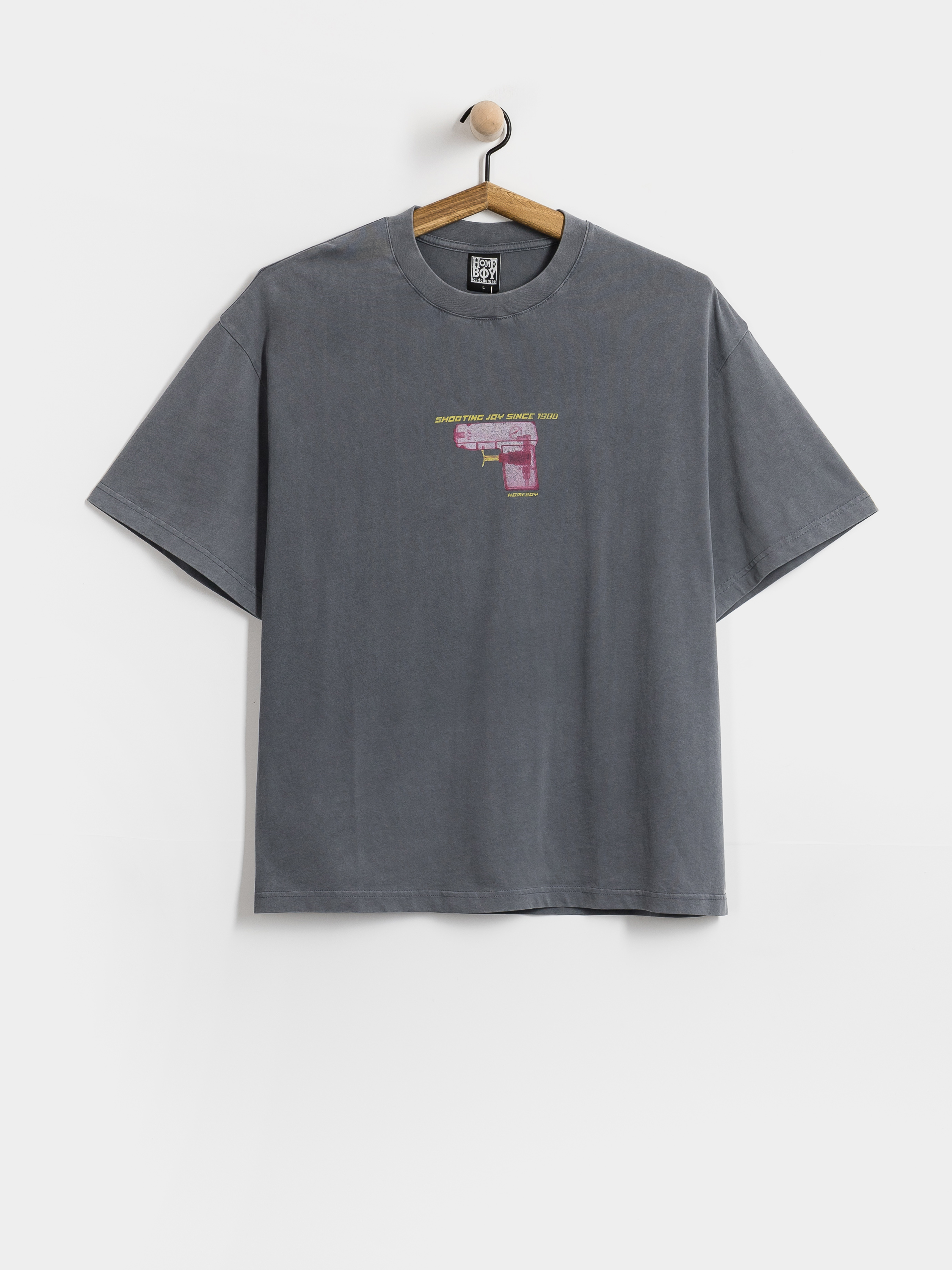 Футболка Homeboy Water Gun (washed grey)