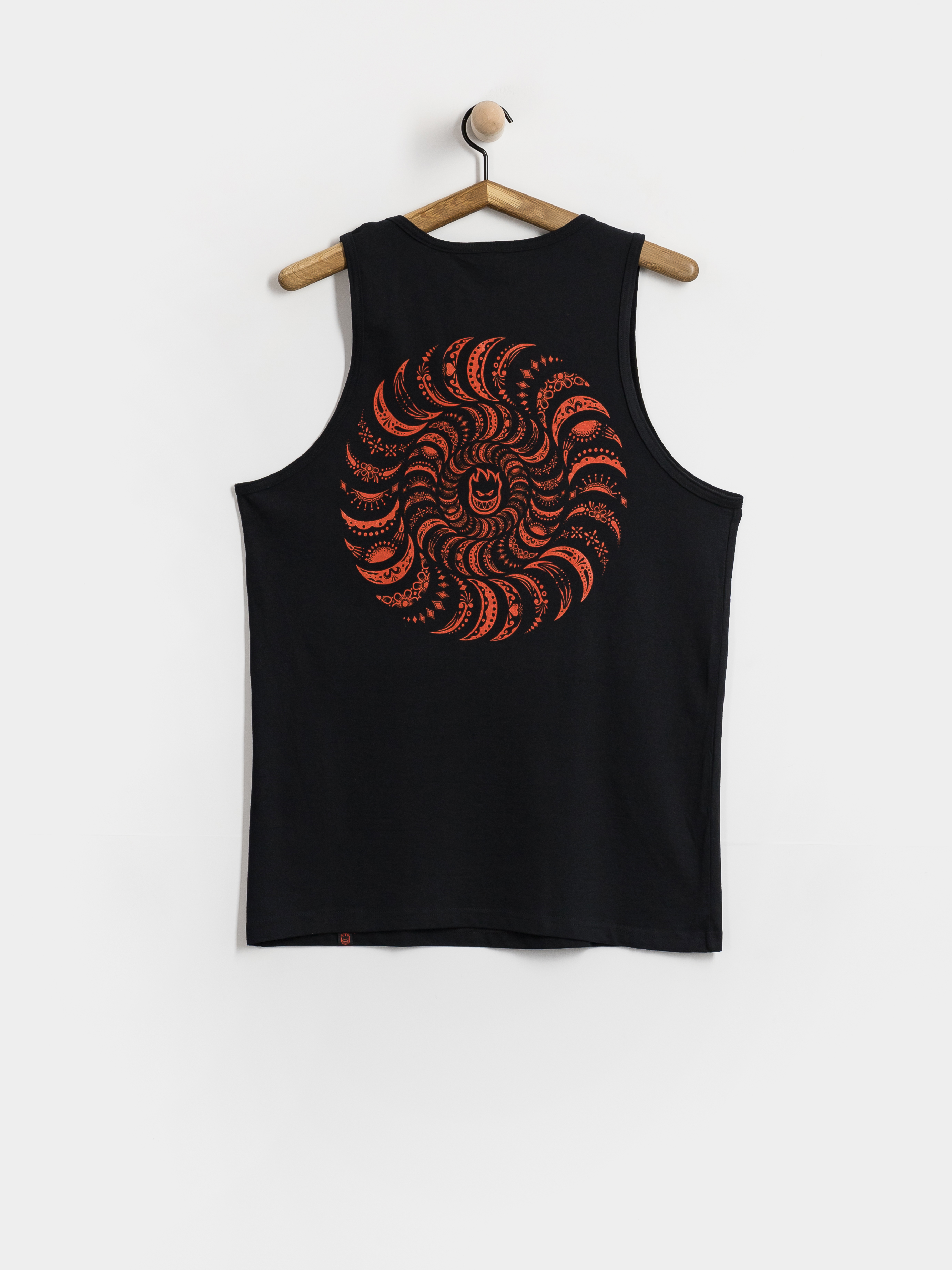  Футболка Spitfire Classic Swirl Paisley (black w/red prints)