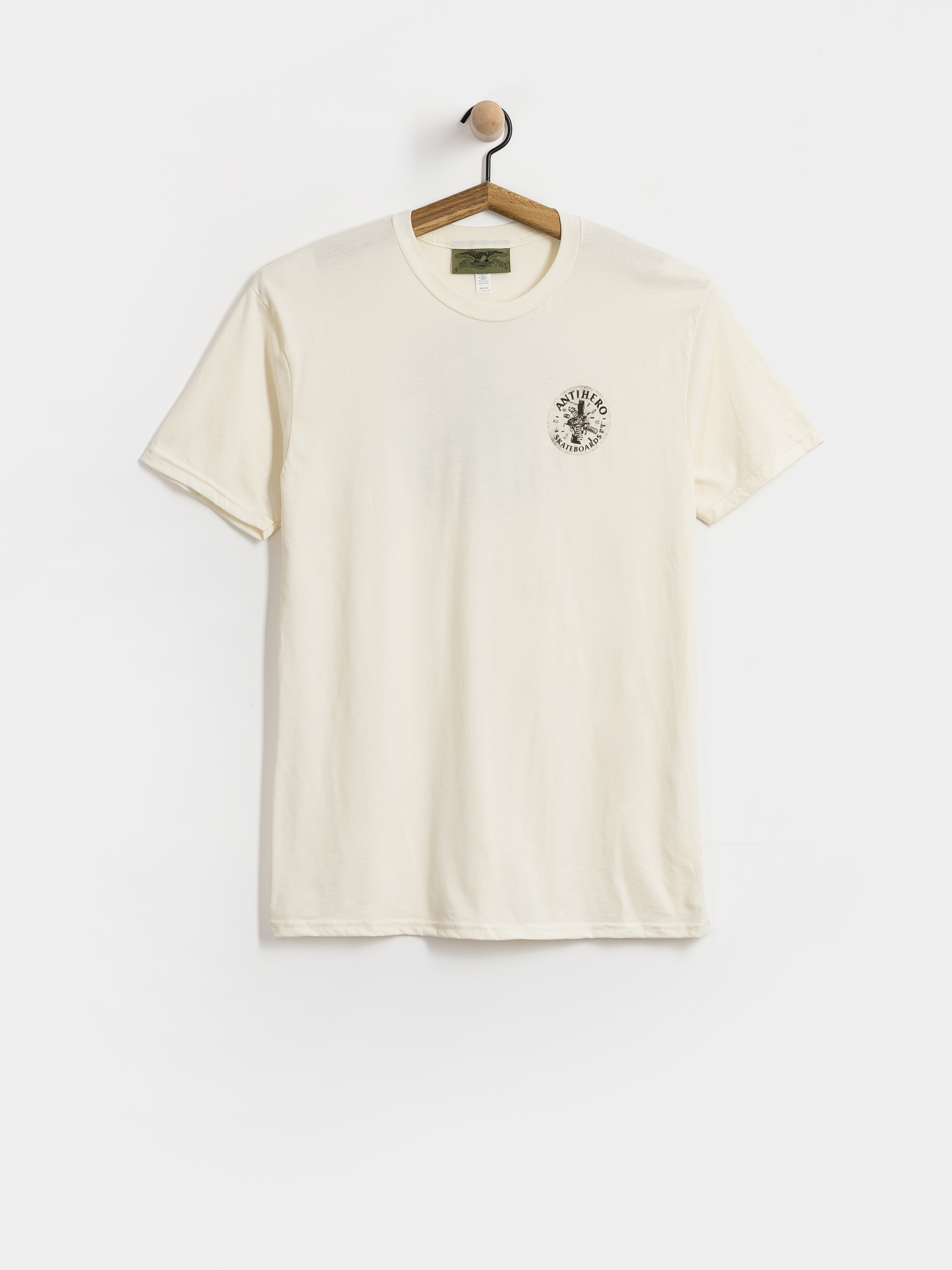Футболка Antihero Engineering (heather cream w/black prints)