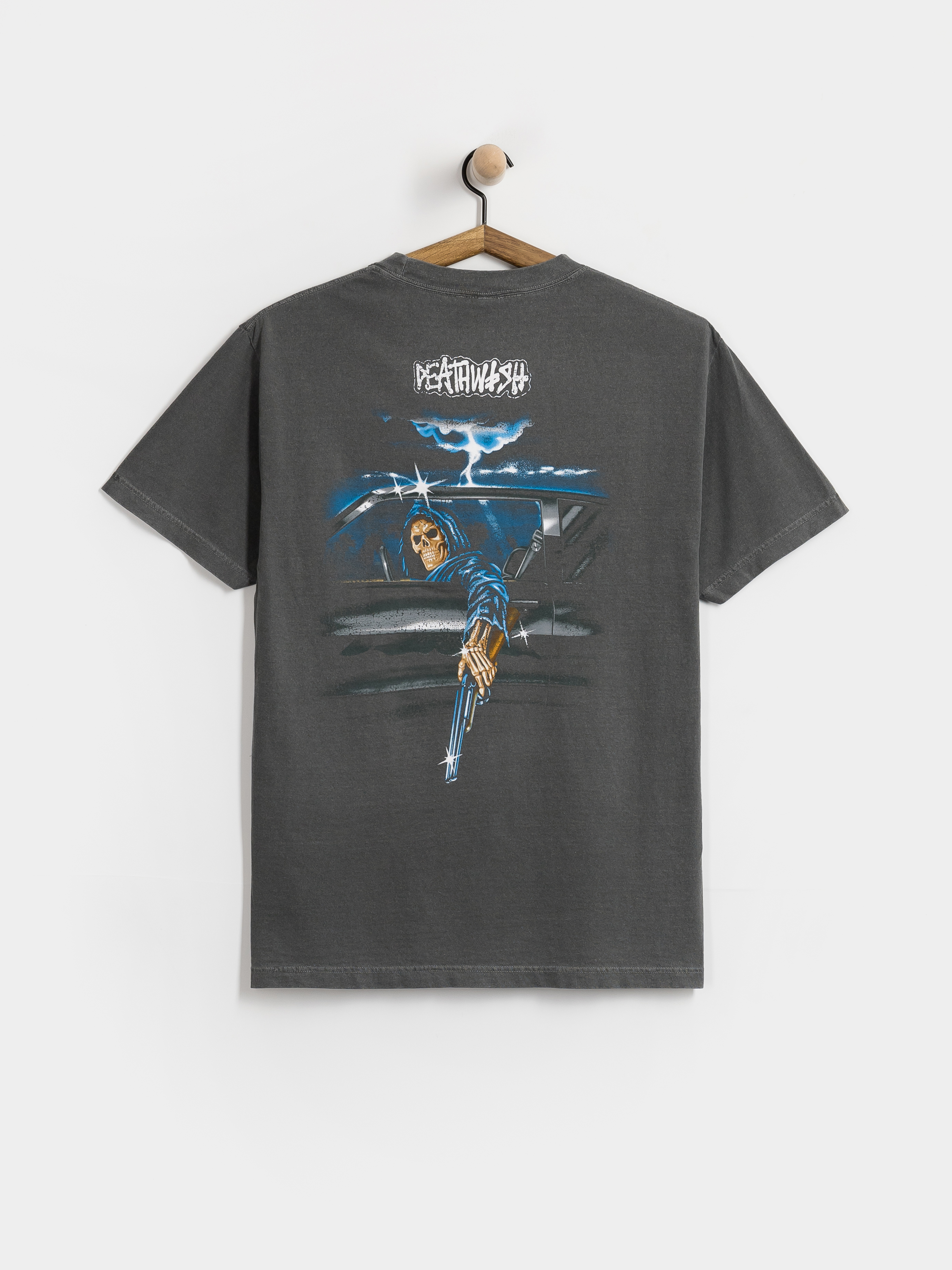 Футболка Deathwish Samborgini Reaper (garment dyed black)