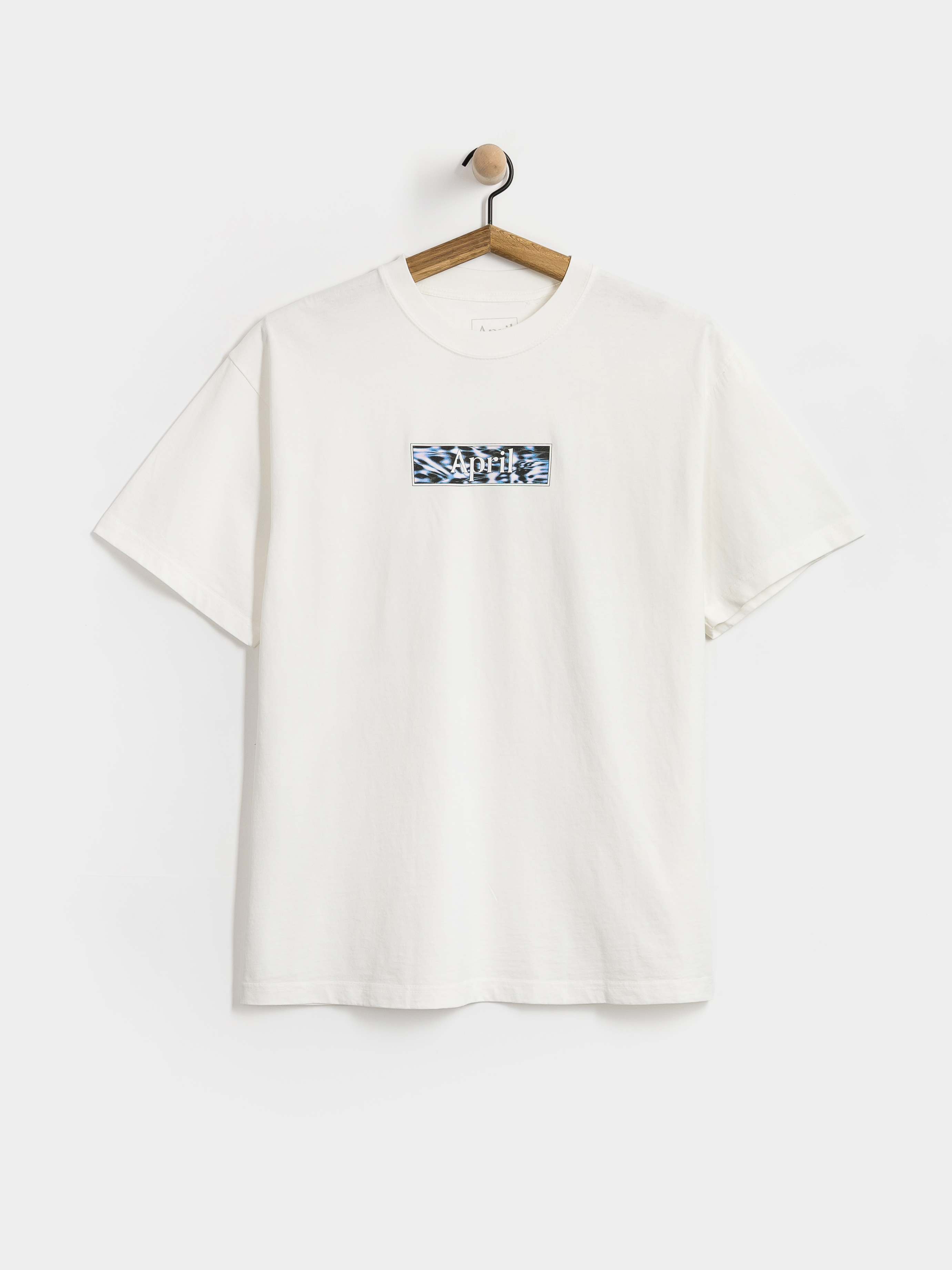 Футболка April Skateboards Liquid (white)