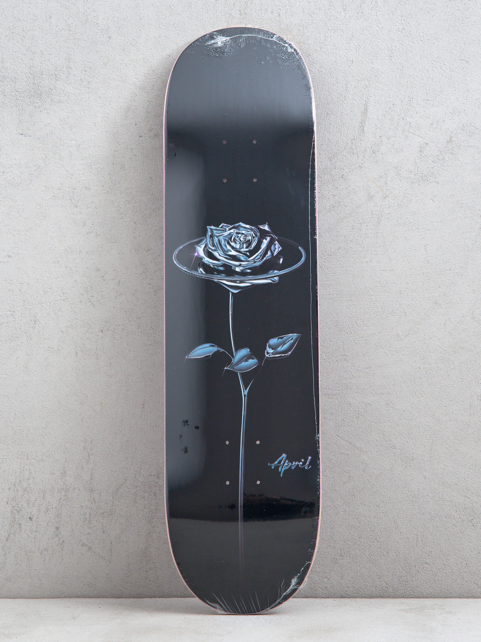 Декa April Skateboards Chrome (rose black)