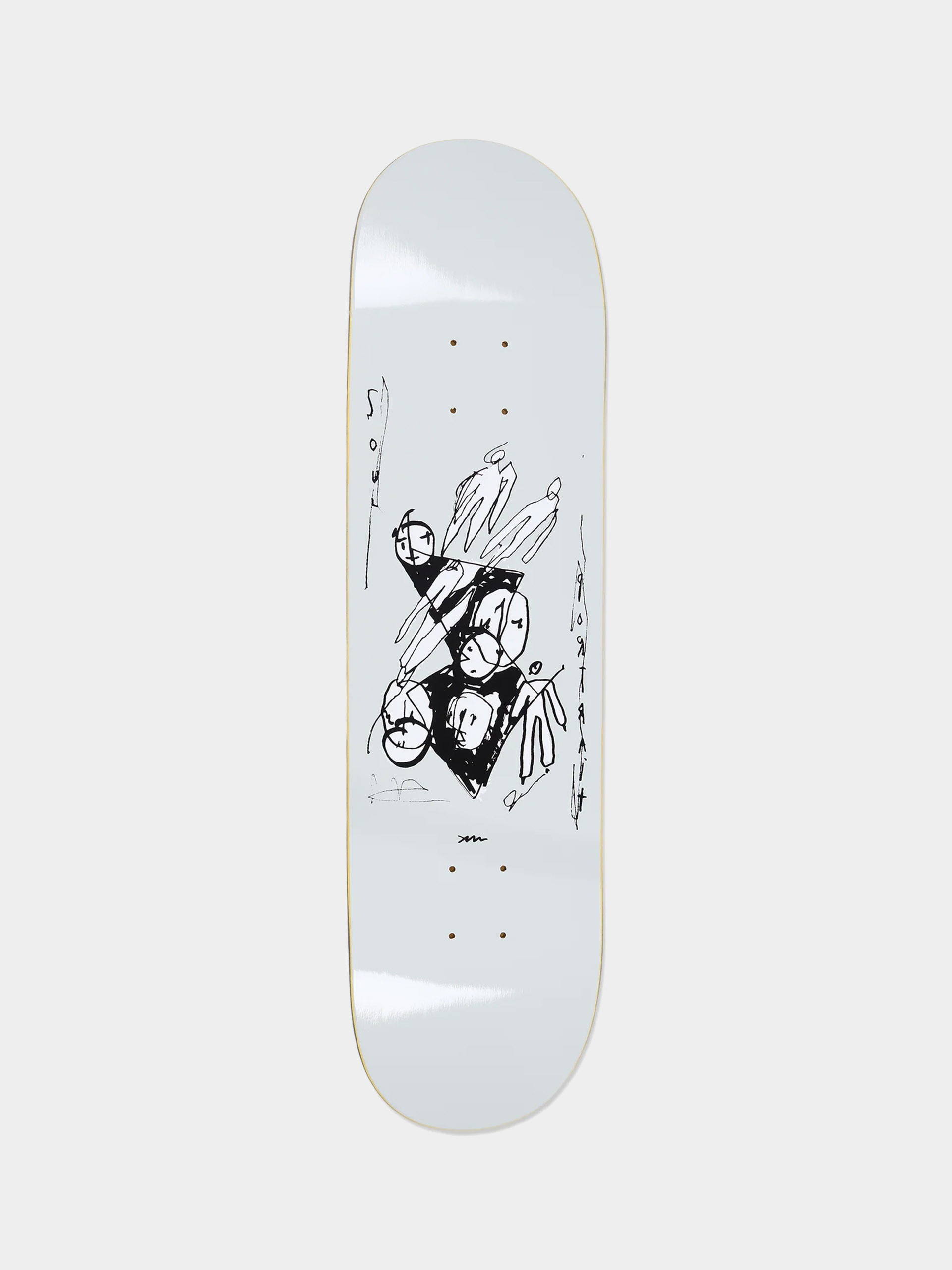 Декa Polar Skate Team Alv Soul Portrait (grey)