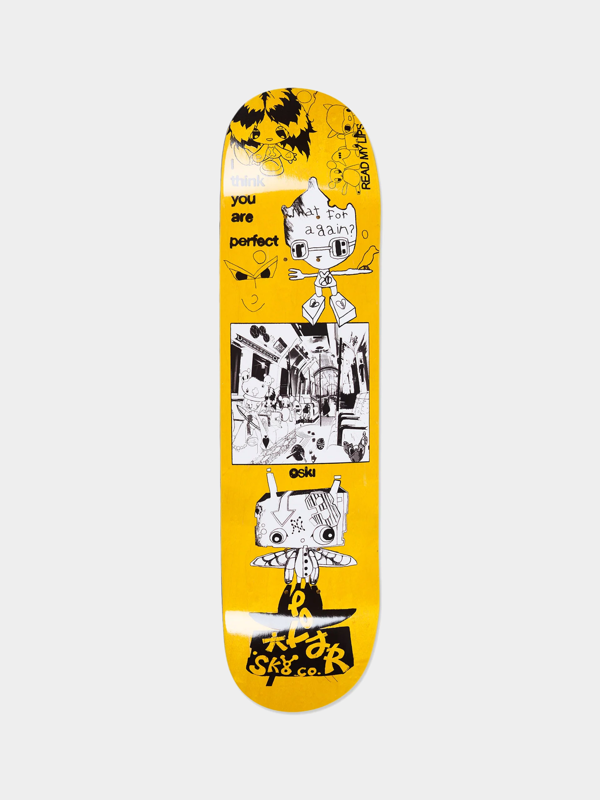Декa Polar Skate Oski I Think You Perfect (yellow)