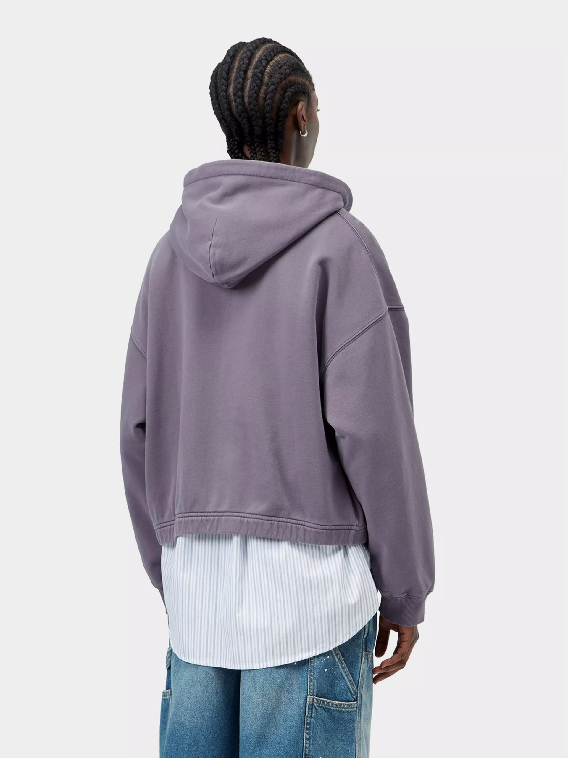 Худі Carhartt WIP Hoggard ZHD Wmn (shady purple)
