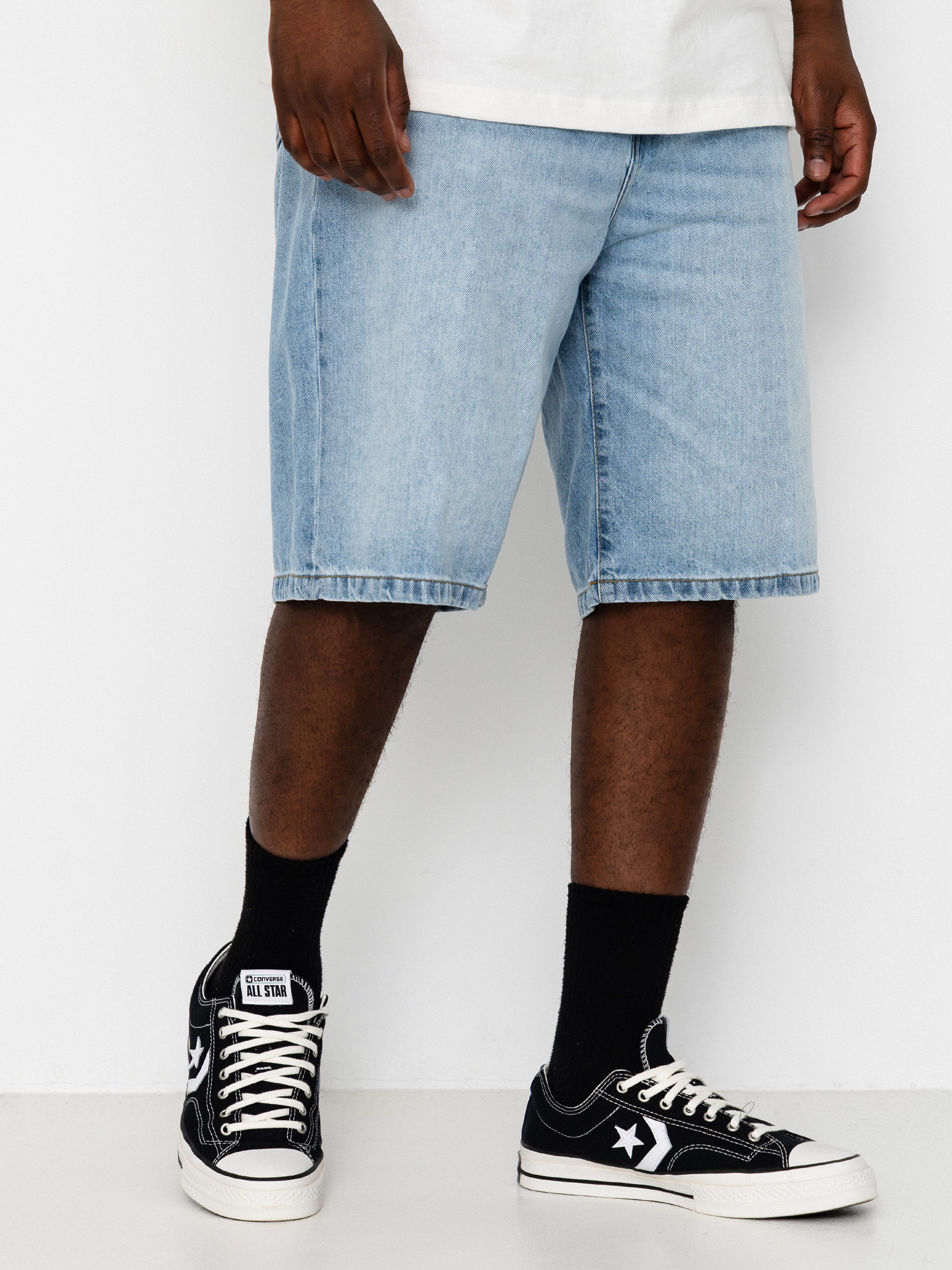 Шорти Carhartt WIP Landon (blue heavy worn bleached)