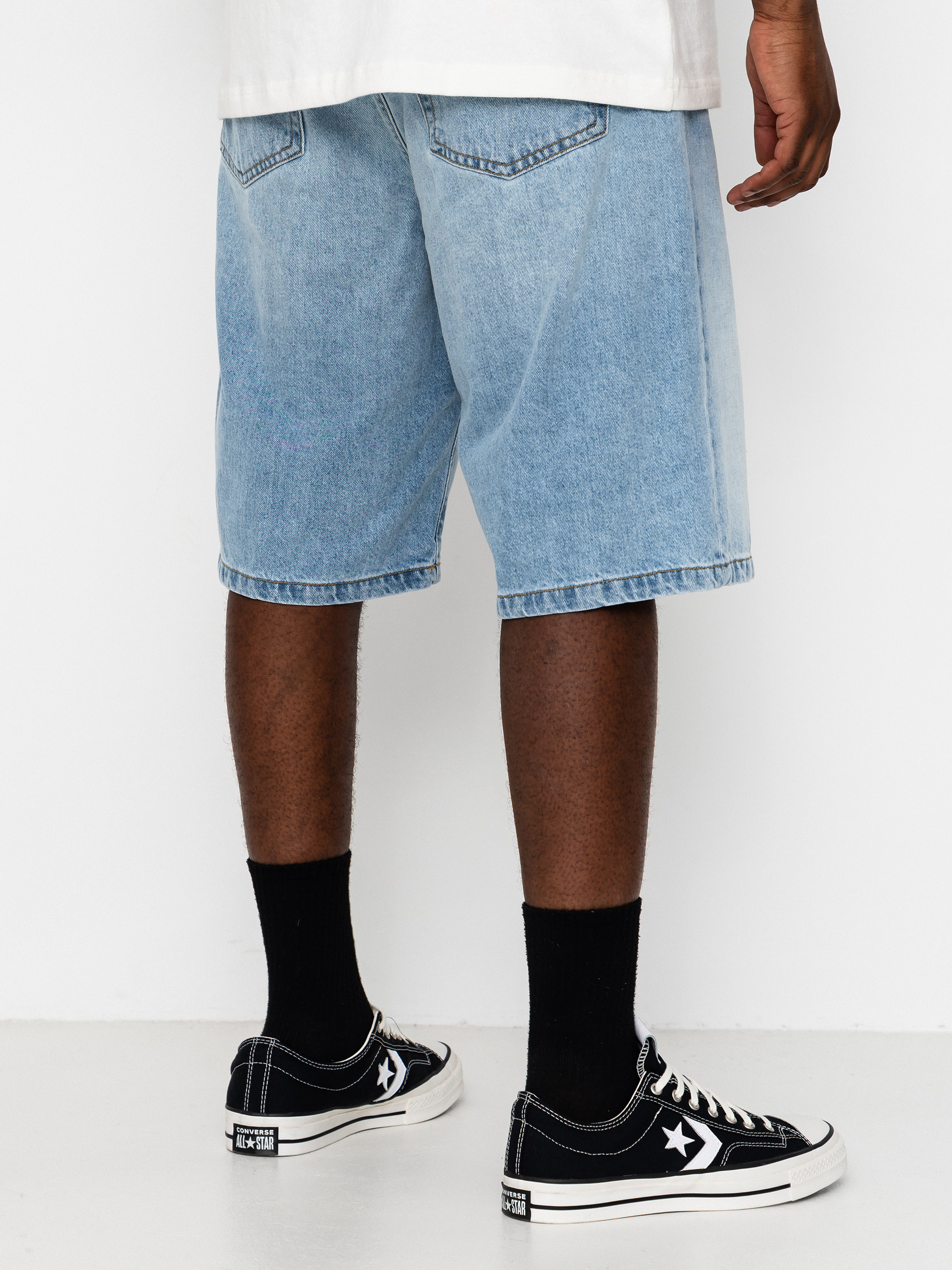 Шорти Carhartt WIP Landon (blue heavy worn bleached)