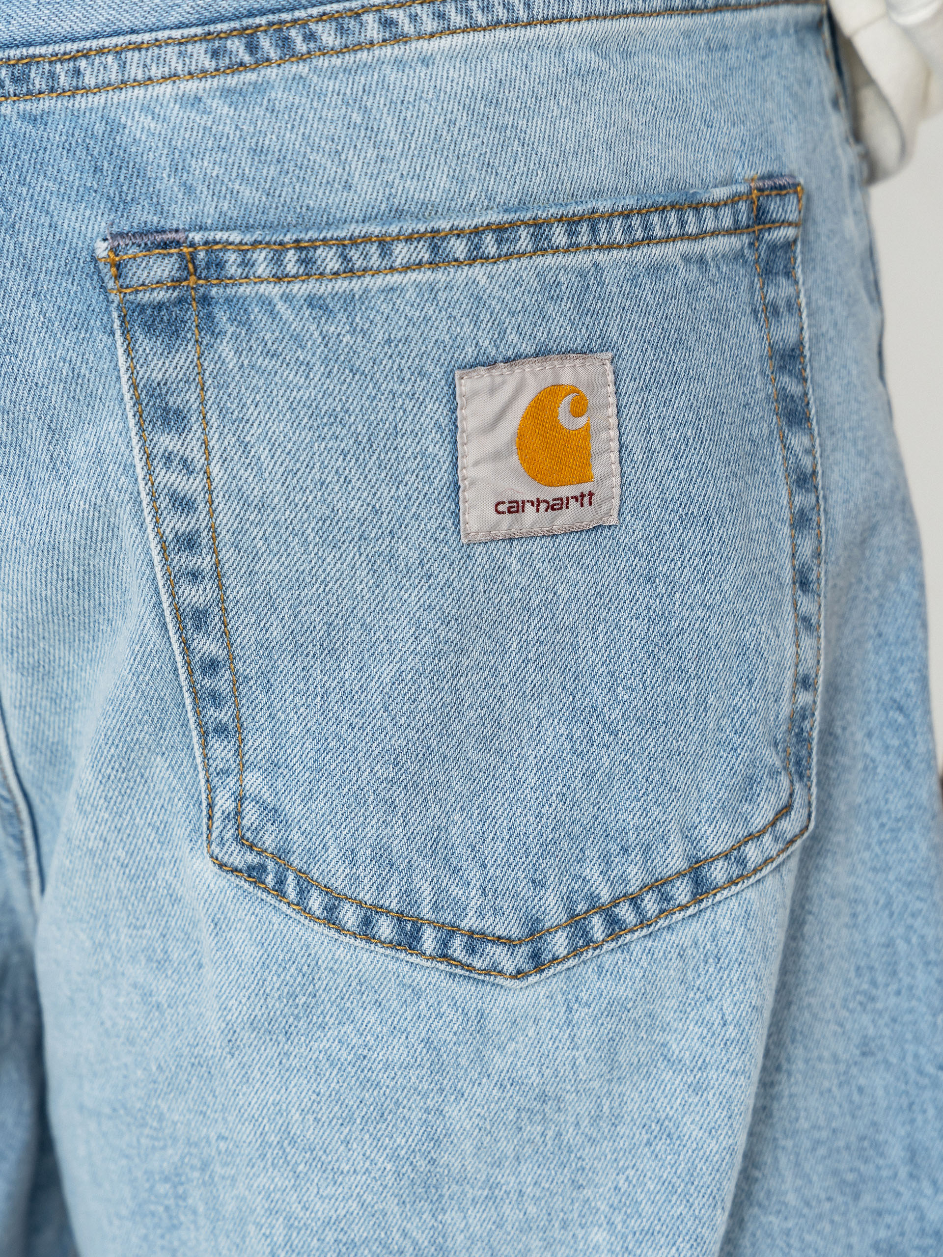 Шорти Carhartt WIP Landon (blue heavy worn bleached)