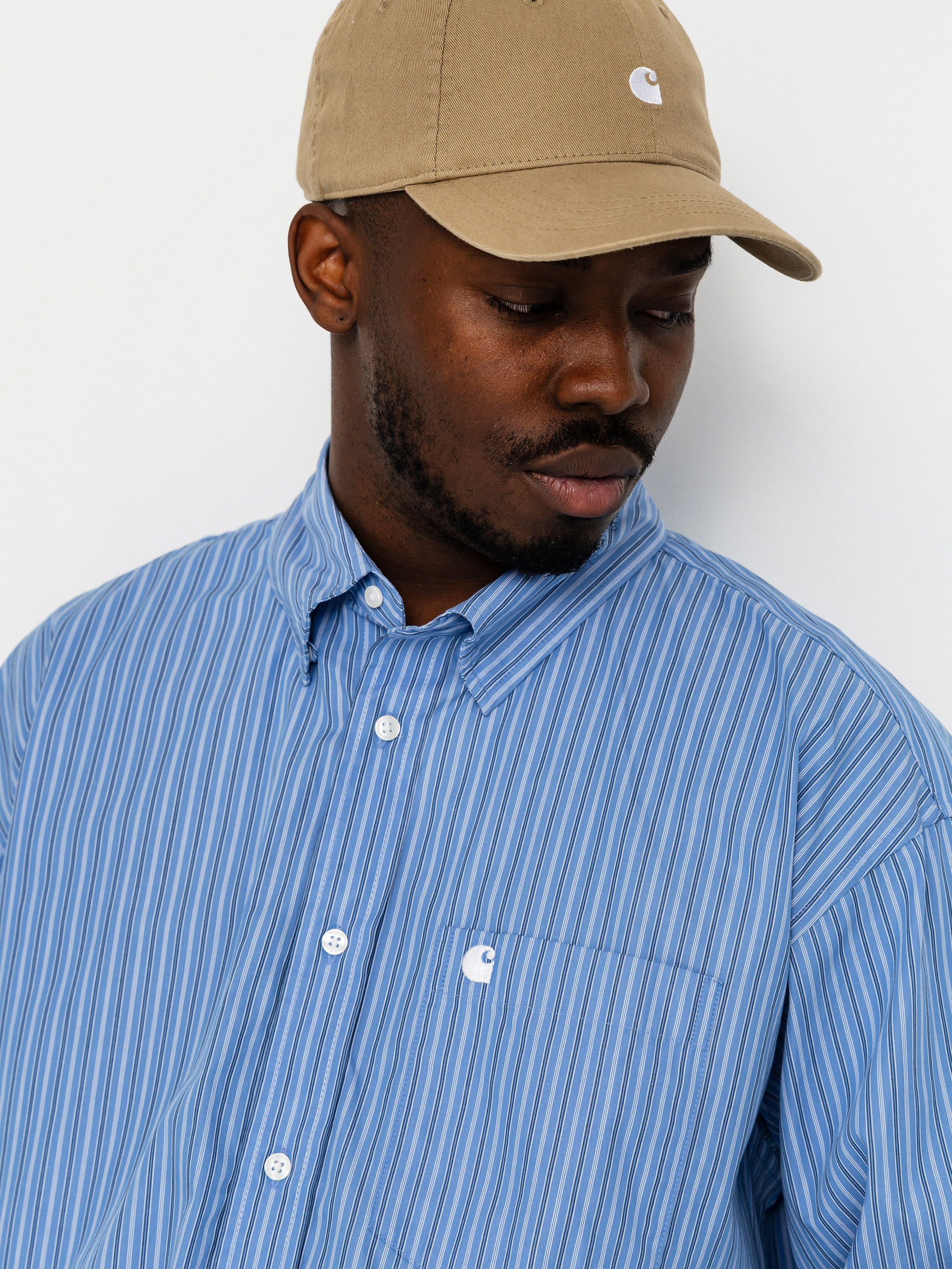 Сорочка Carhartt WIP Keene (keene stripe curacao)