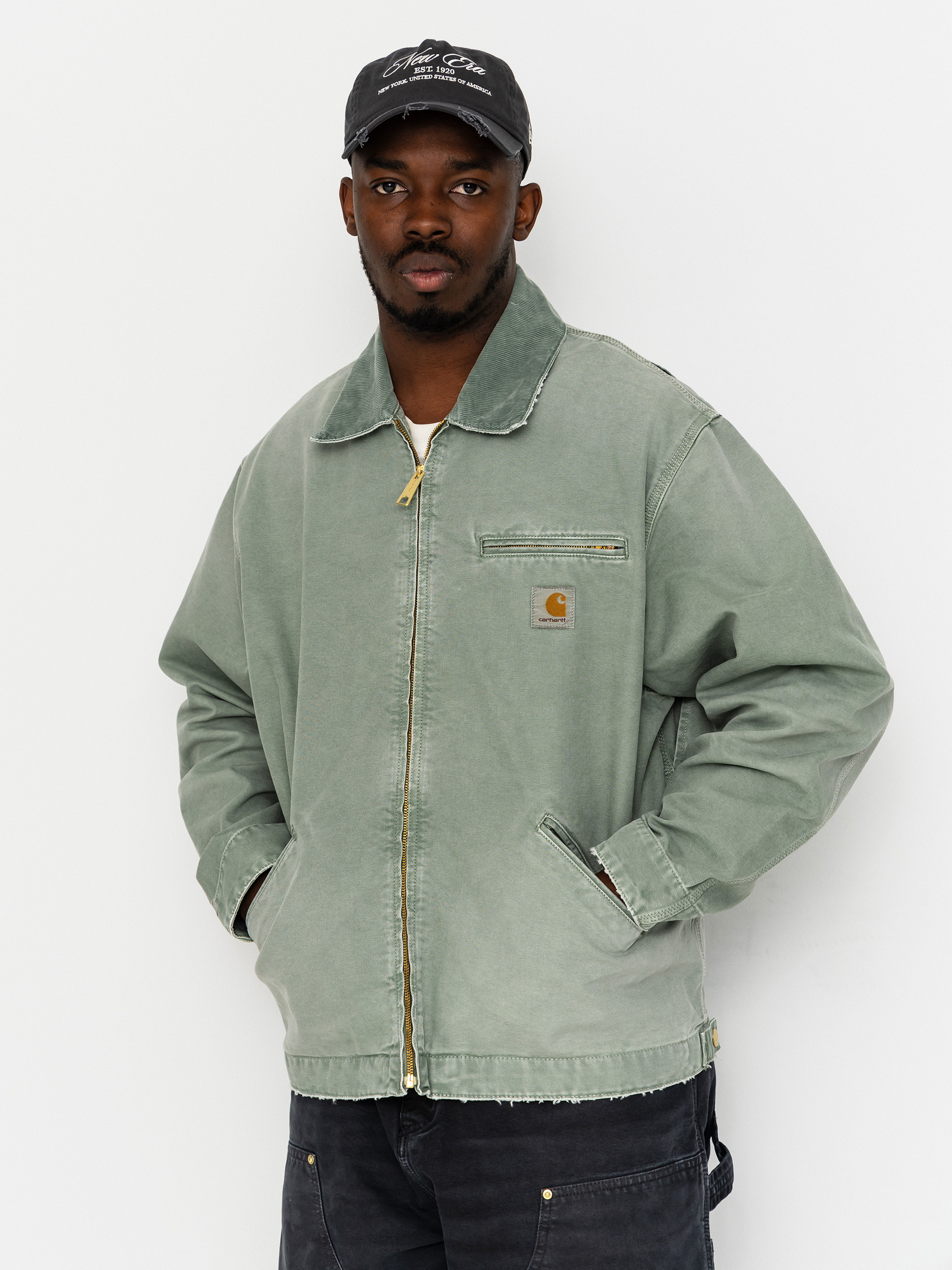 u041au0443u0440u0442u043au0430 Carhartt WIP OG Detroit (shady green/shady green)