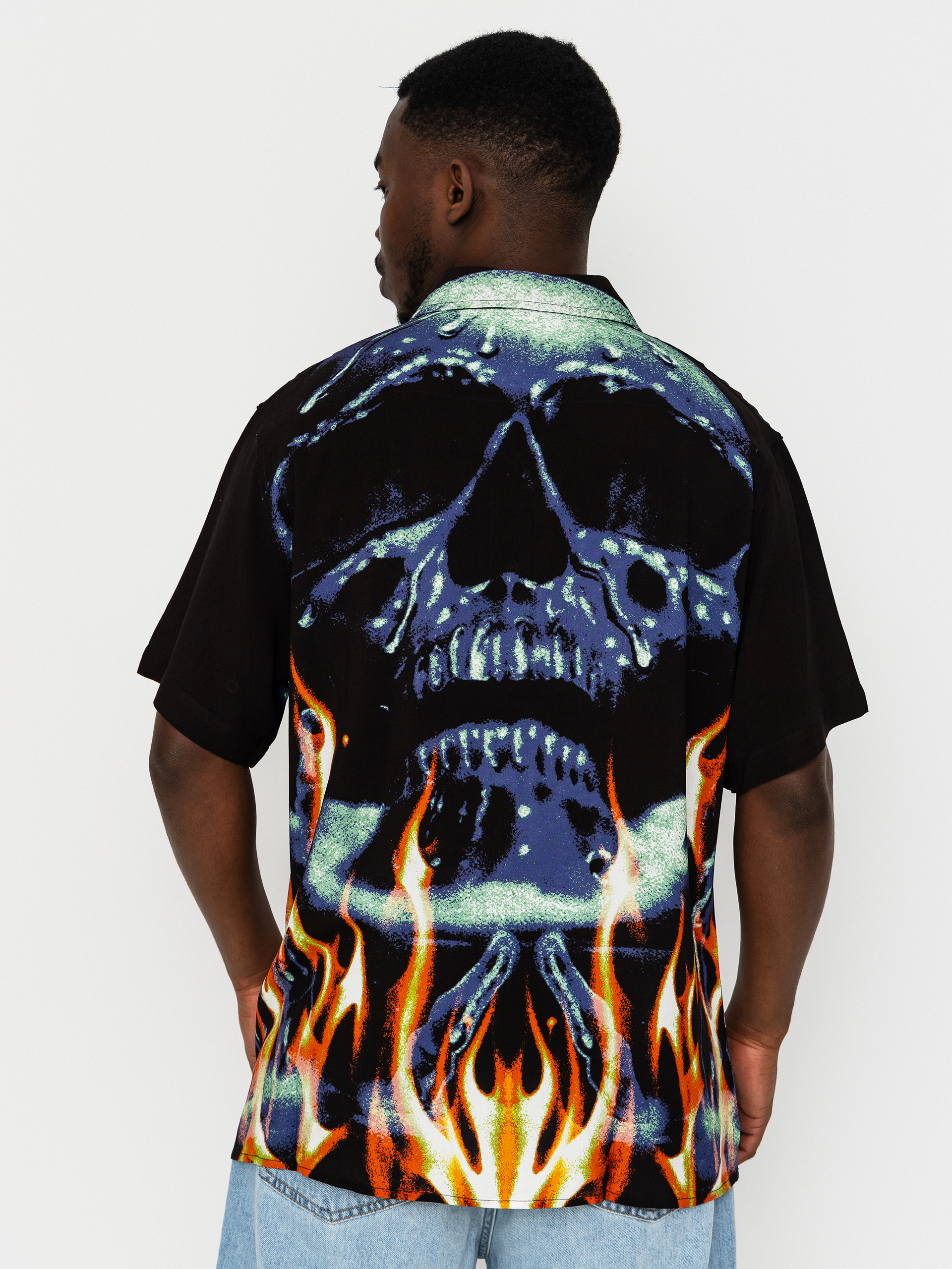 Сорочка Deathwish Boiling Point Rayon (black)