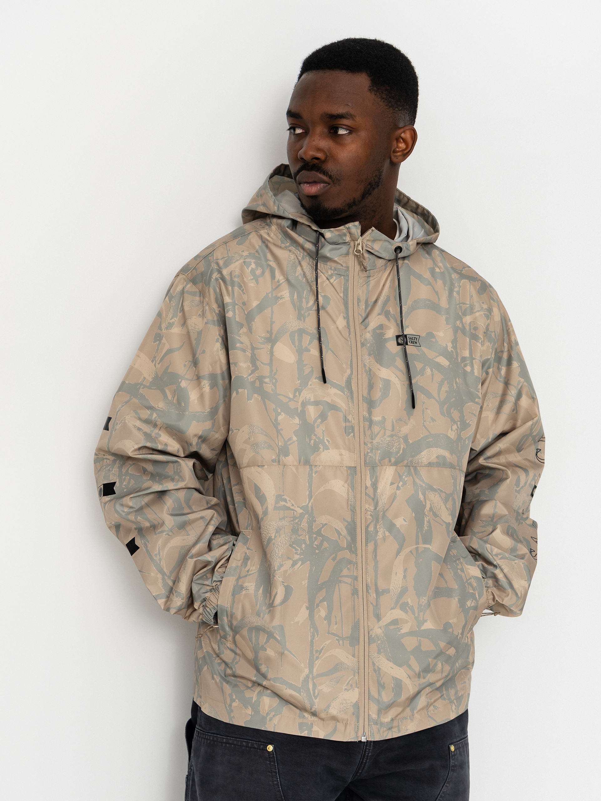 Куртка Salty Crew Surface Windbreaker (light camo)