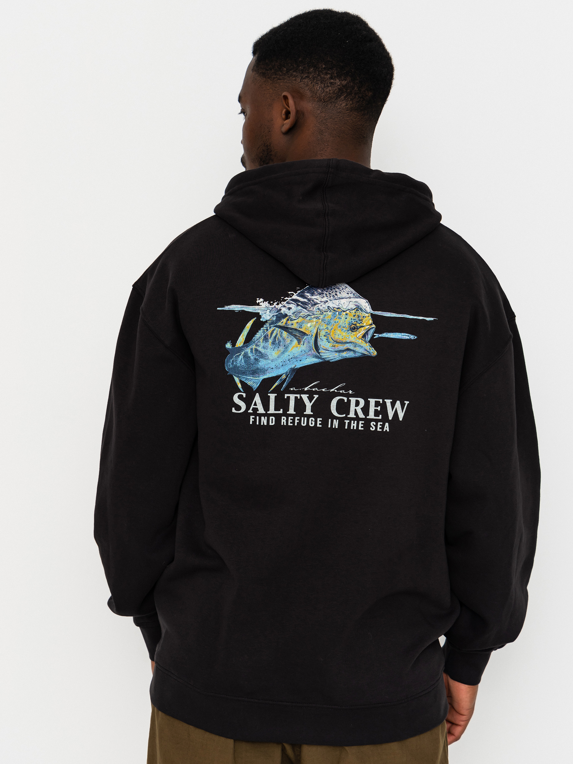 Худі Salty Crew Mahi Surface HD (black)