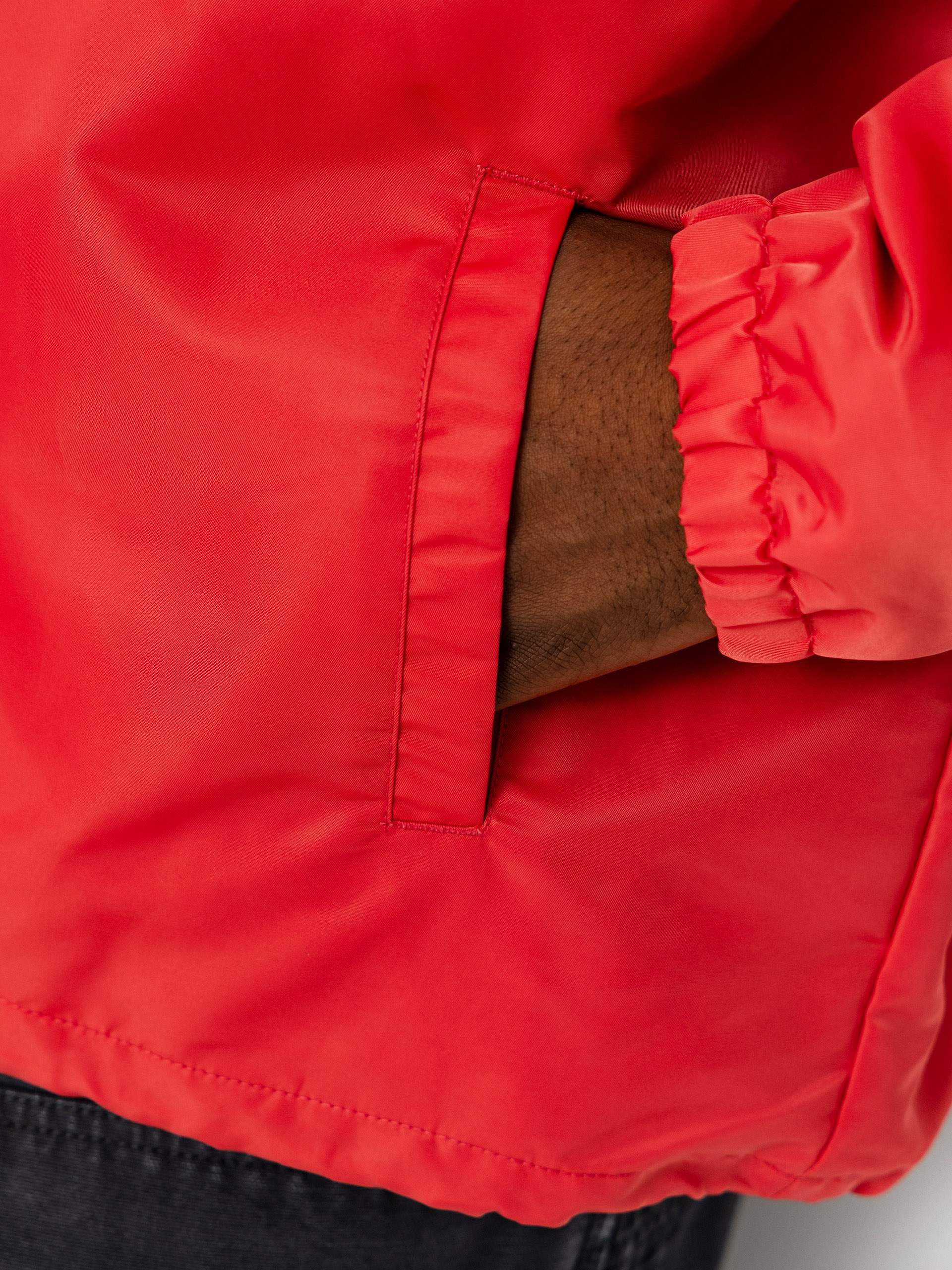Куртка Deus Ex Machina Munificence Nylon Coach (melon red)