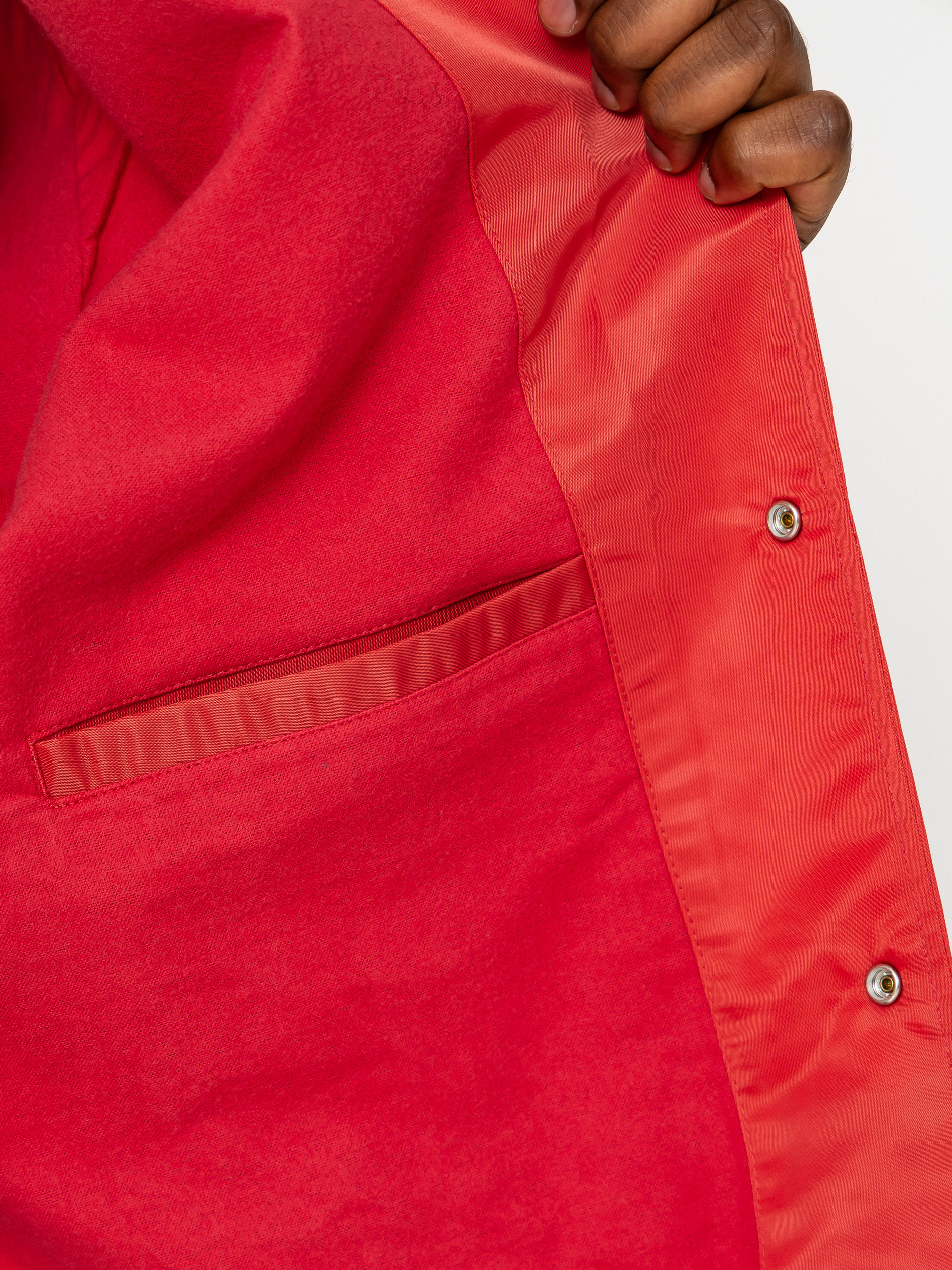 Куртка Deus Ex Machina Munificence Nylon Coach (melon red)