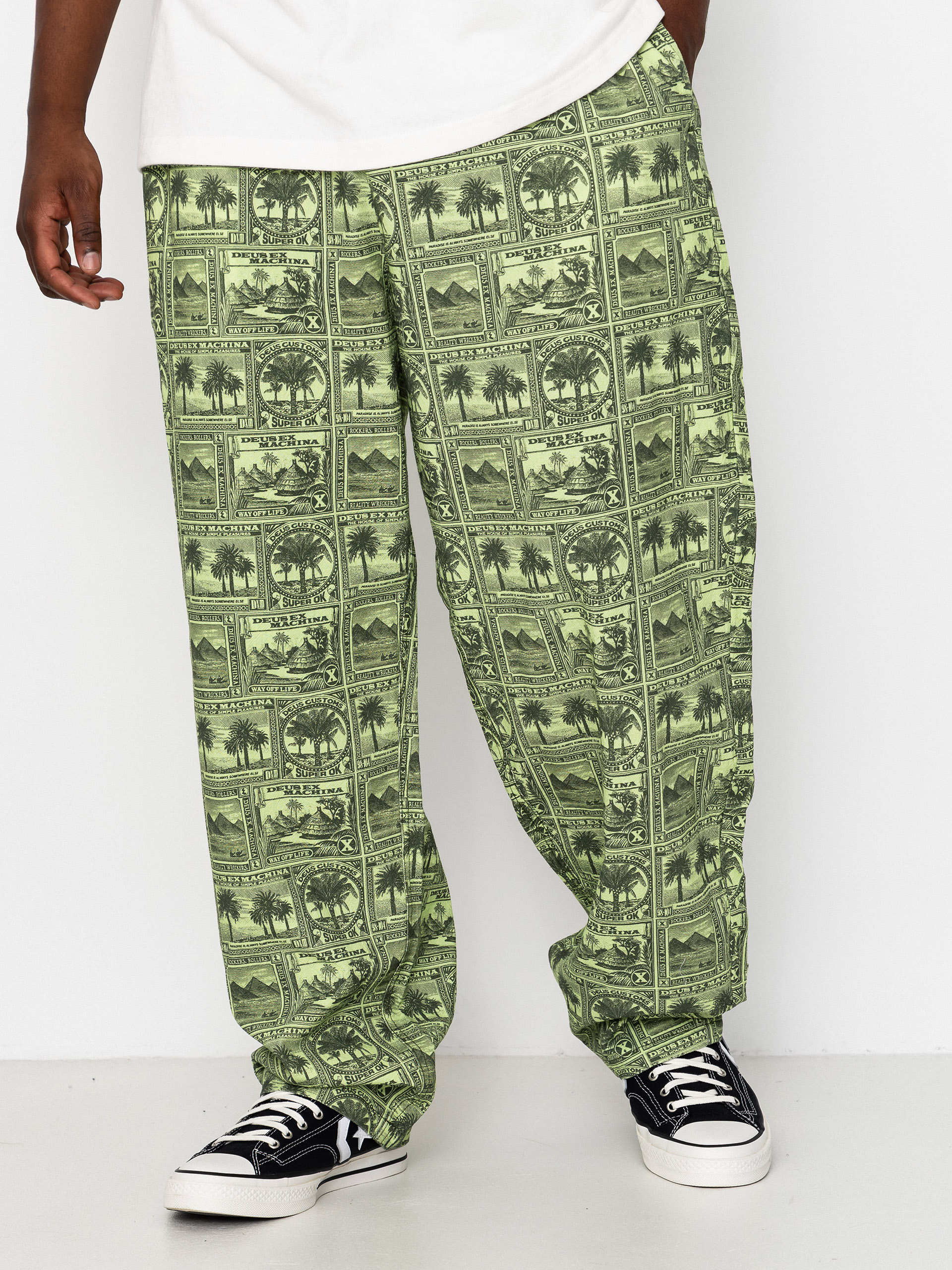 Штани Deus Ex Machina Mail Man (green)