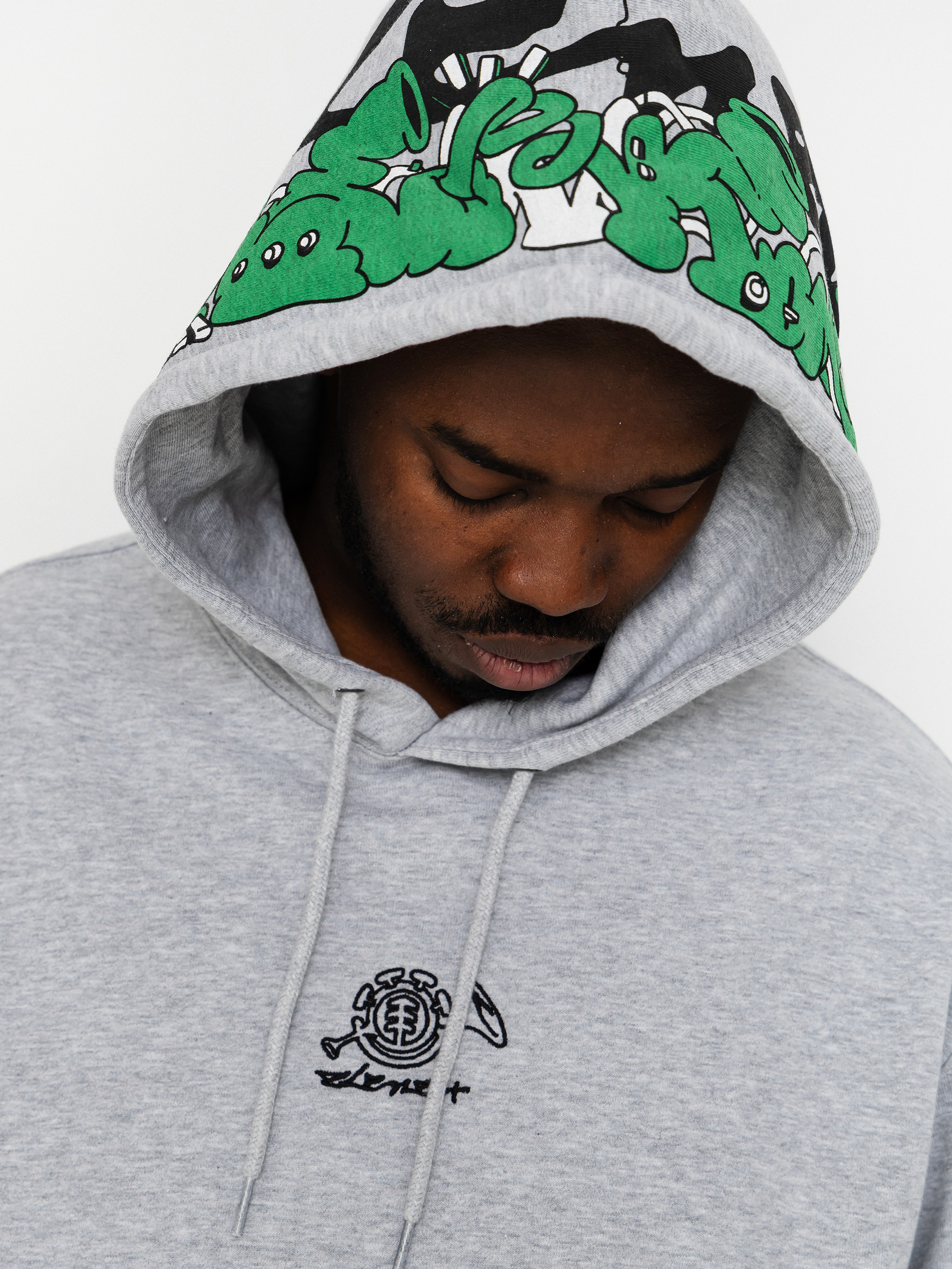 Худі Element Horn HD (mid grey heather)